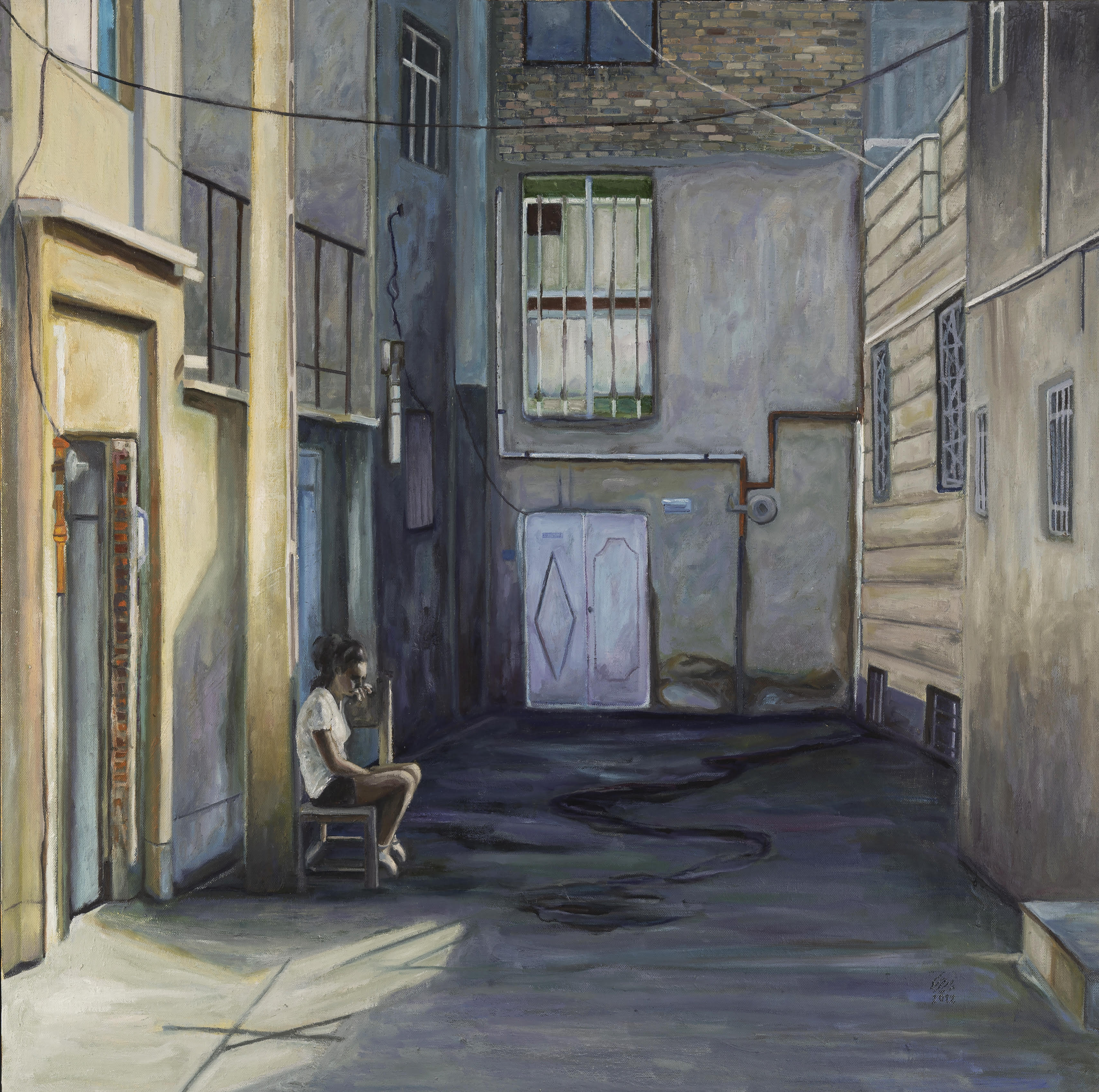 Artwork Blue Noon no. 2 by Mehdi Chitsazha Artwork Blue Noon no. 2 by Mehdi Chitsazha