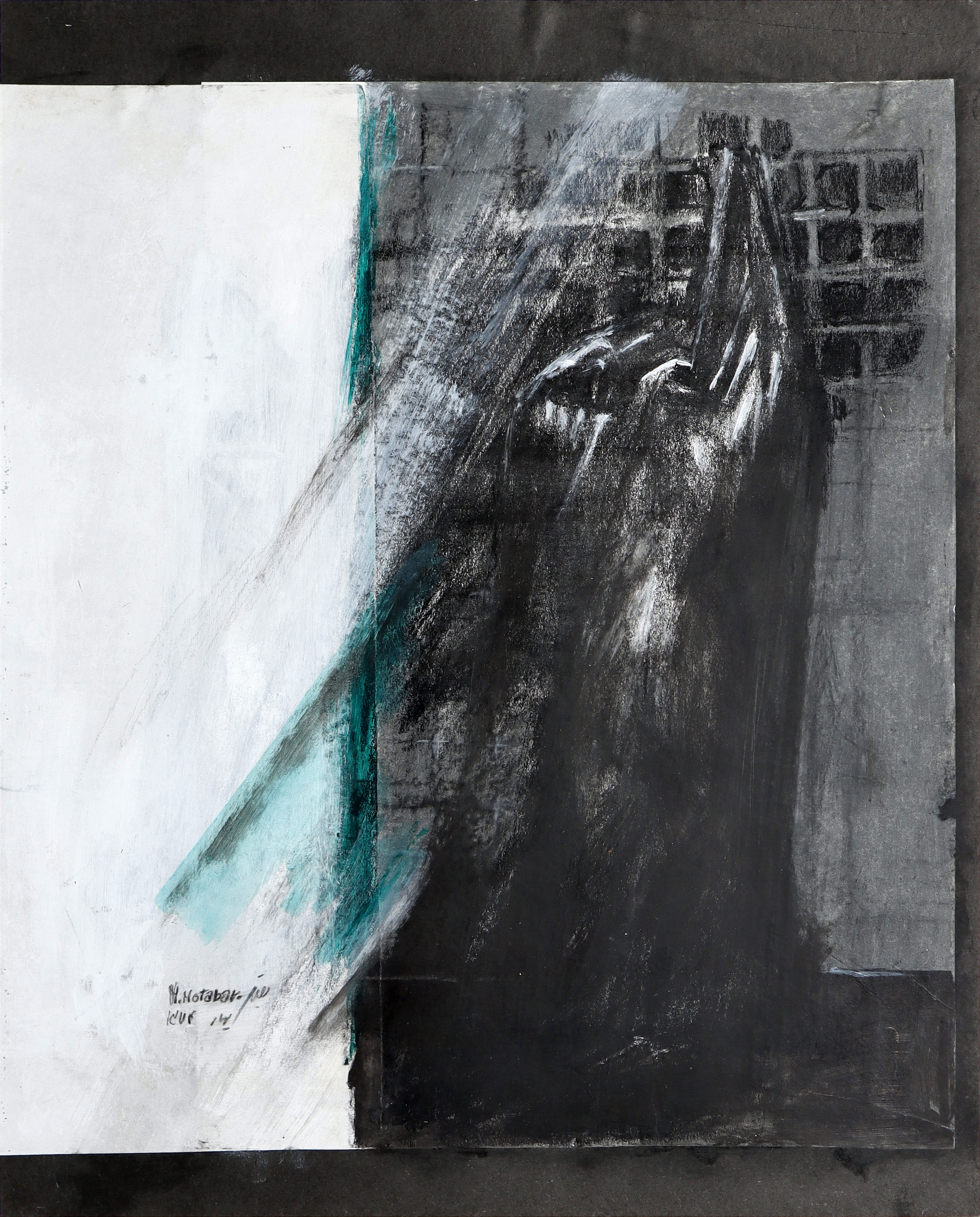 Artwork Untitled by Manouchehr Motabar Artwork Untitled by Manouchehr Motabar