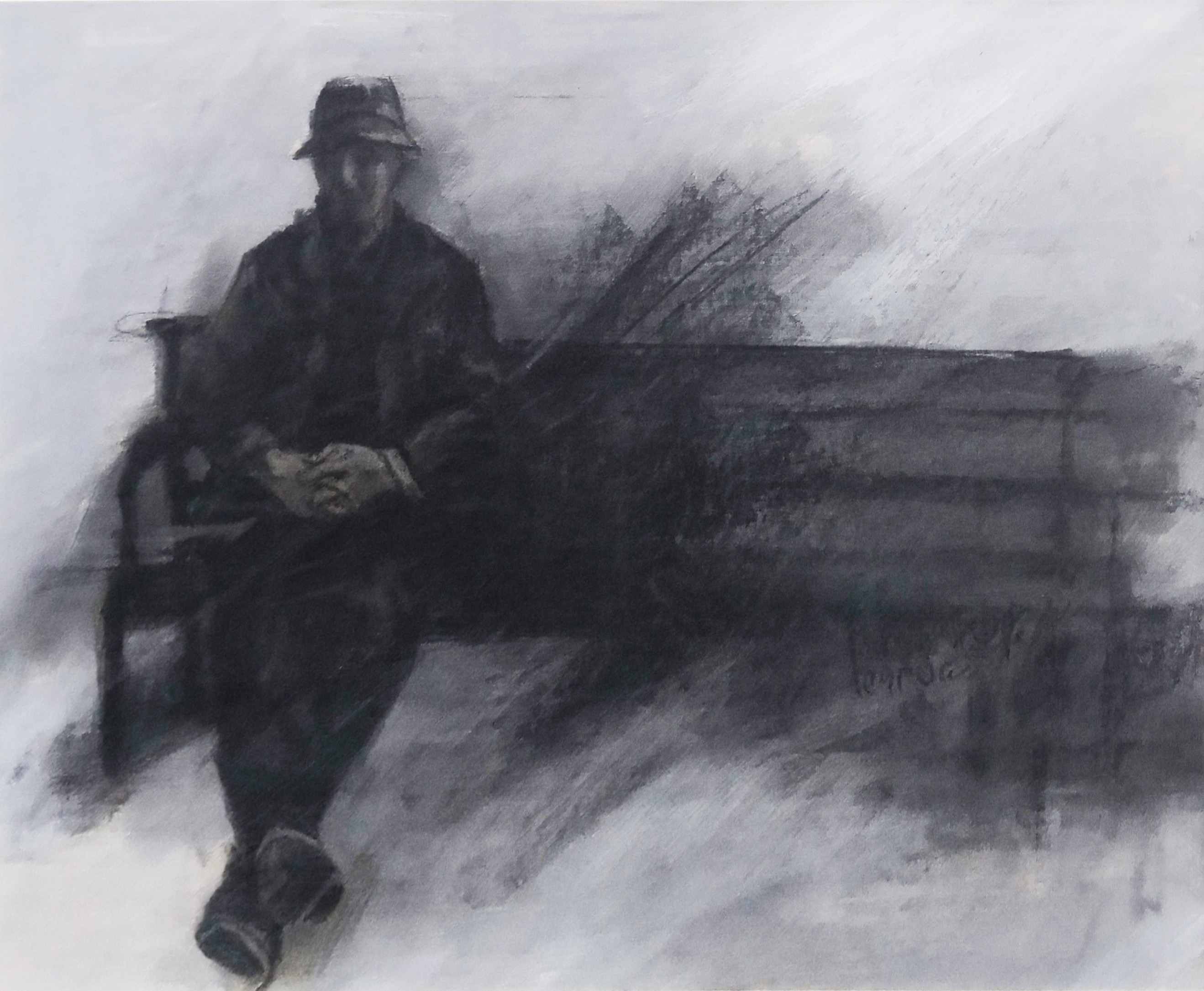 اثر بدون عنوان از منوچهر معتبر اثر بدون عنوان از منوچهر معتبر