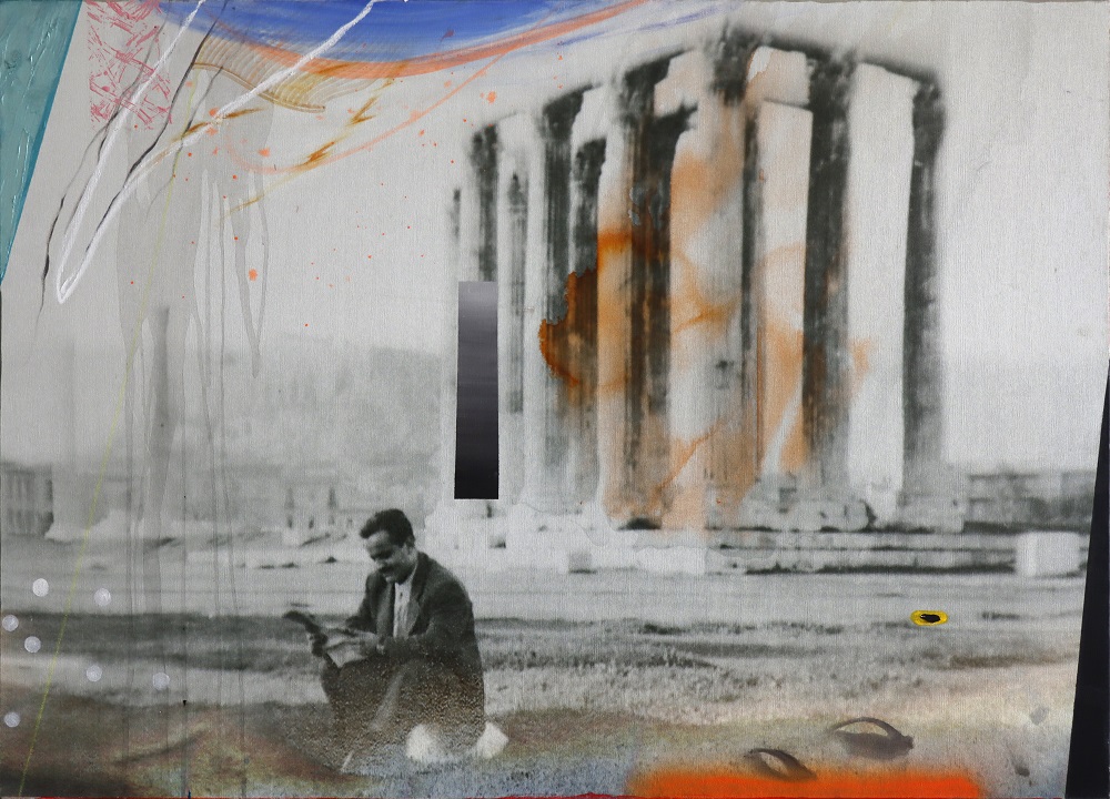 اثر مرد در حال مطالعه از بهنام کامرانی اثر مرد در حال مطالعه از بهنام کامرانی