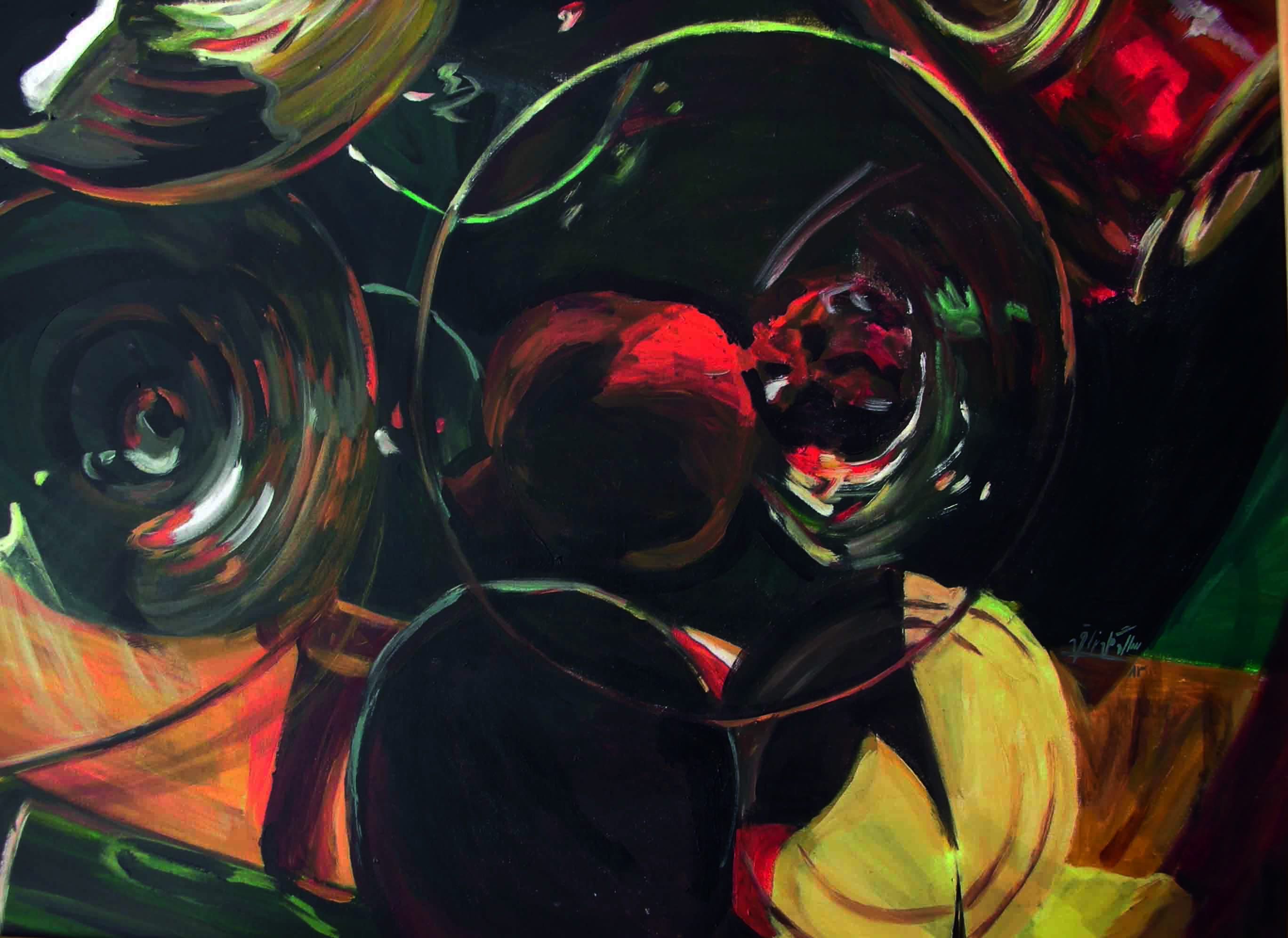 Artwork one by Saloomeh Golnaraghi Artwork one by Saloomeh Golnaraghi