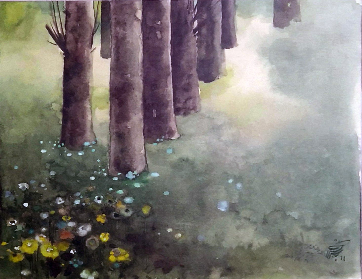 اثر بدون عنوان9 از سیاوش کسرایی اثر بدون عنوان9 از سیاوش کسرایی