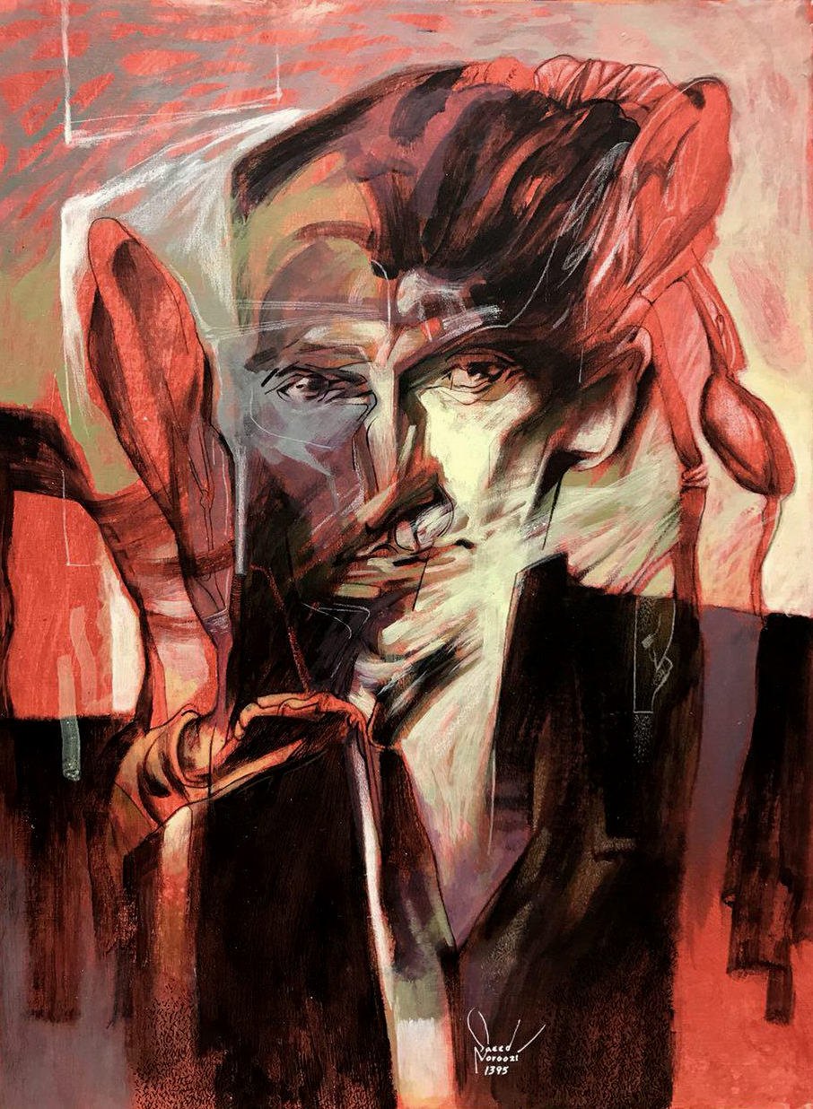 Artwork Franz Kafka by saeed noruozi Artwork Franz Kafka by saeed noruozi