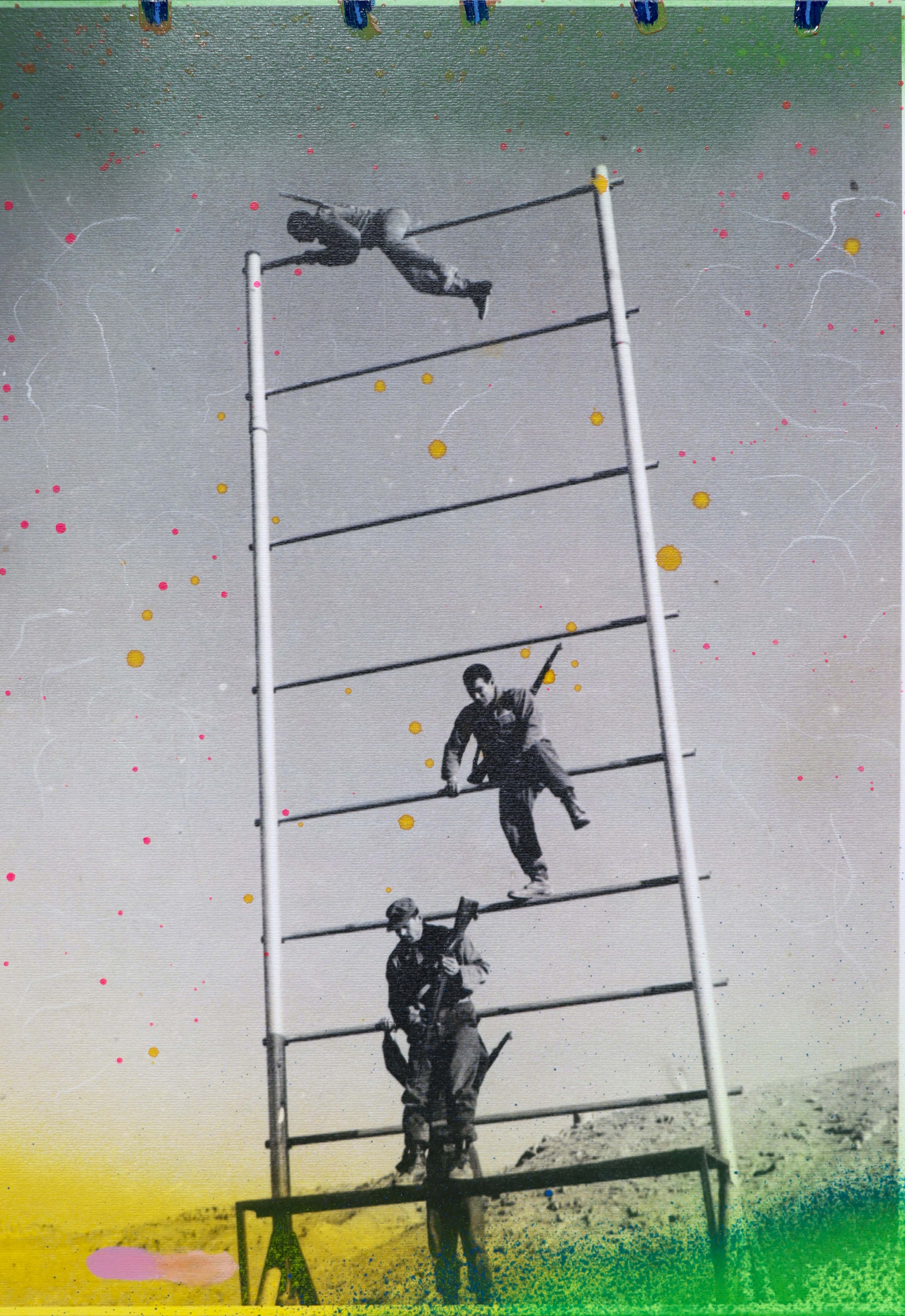 Artwork Soldiers and Ladder by Behnam Kamrani Artwork Soldiers and Ladder by Behnam Kamrani
