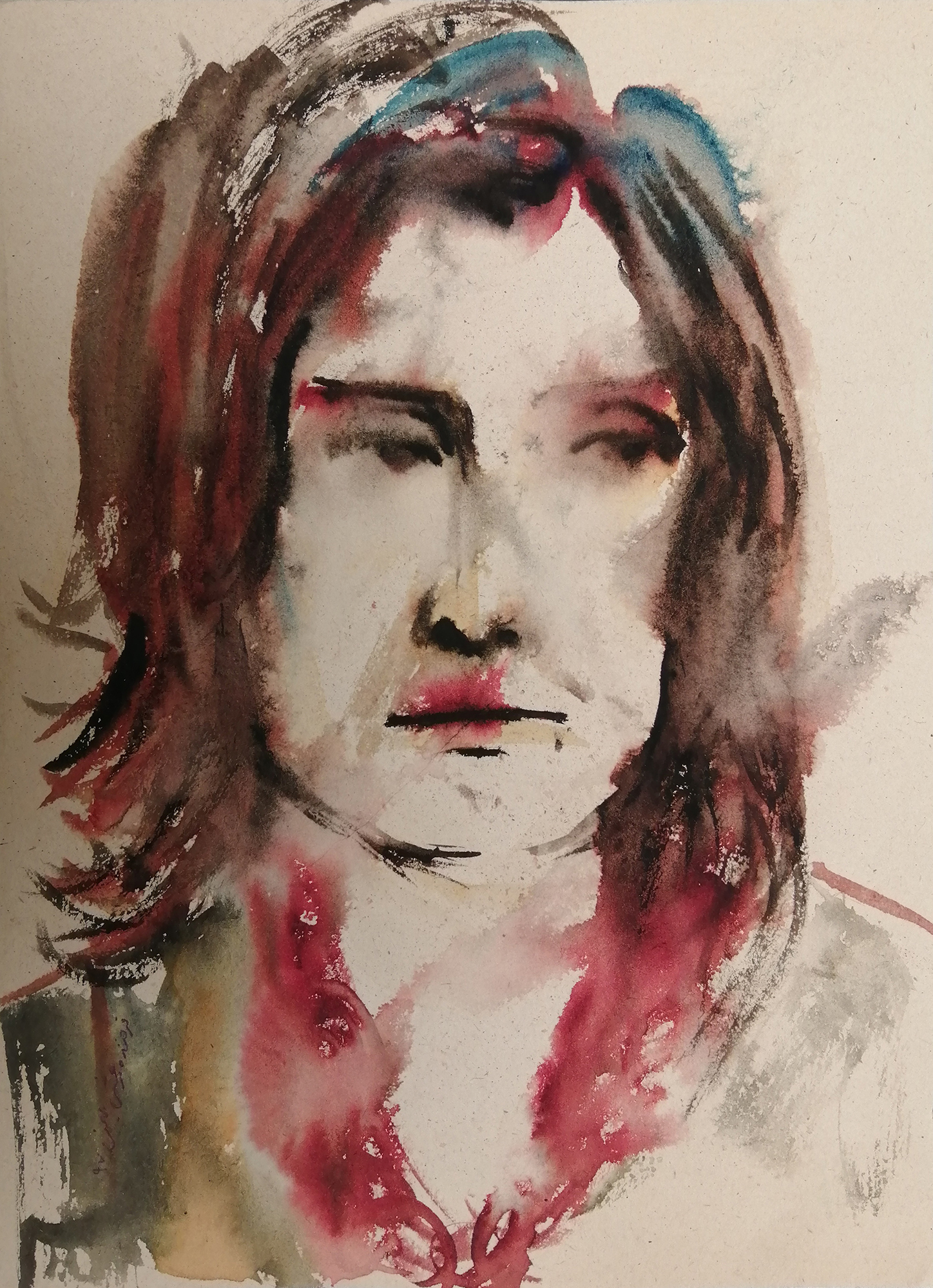 اثر بدون عنوان از فرخنده مرعشی اثر بدون عنوان از فرخنده مرعشی