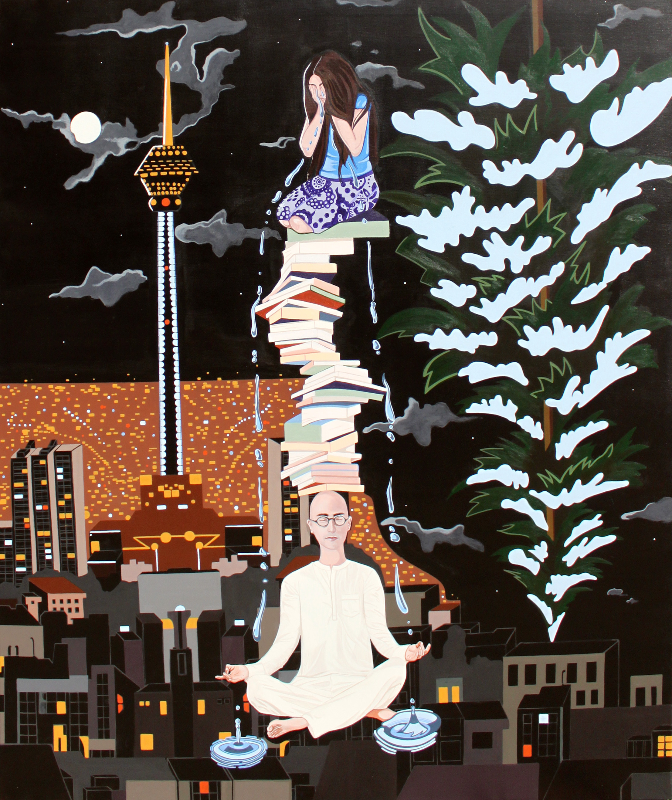 اثر بدون عنوان از مجموعه"رویای همگانی" از لیلا رضوانی اثر بدون عنوان از مجموعه"رویای همگانی" از لیلا رضوانی