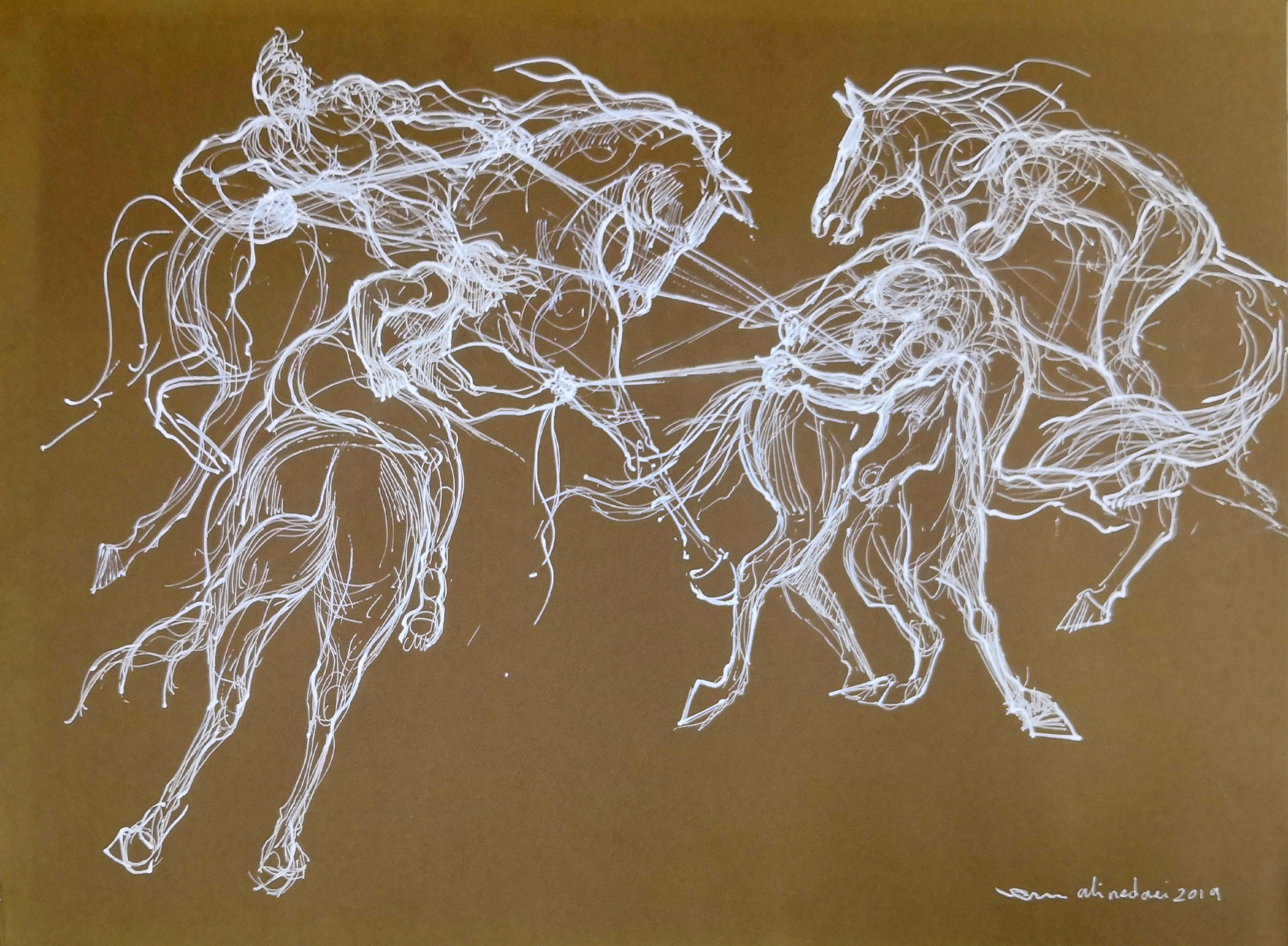 اثر بدون عنوان از علی ندایی اثر بدون عنوان از علی ندایی