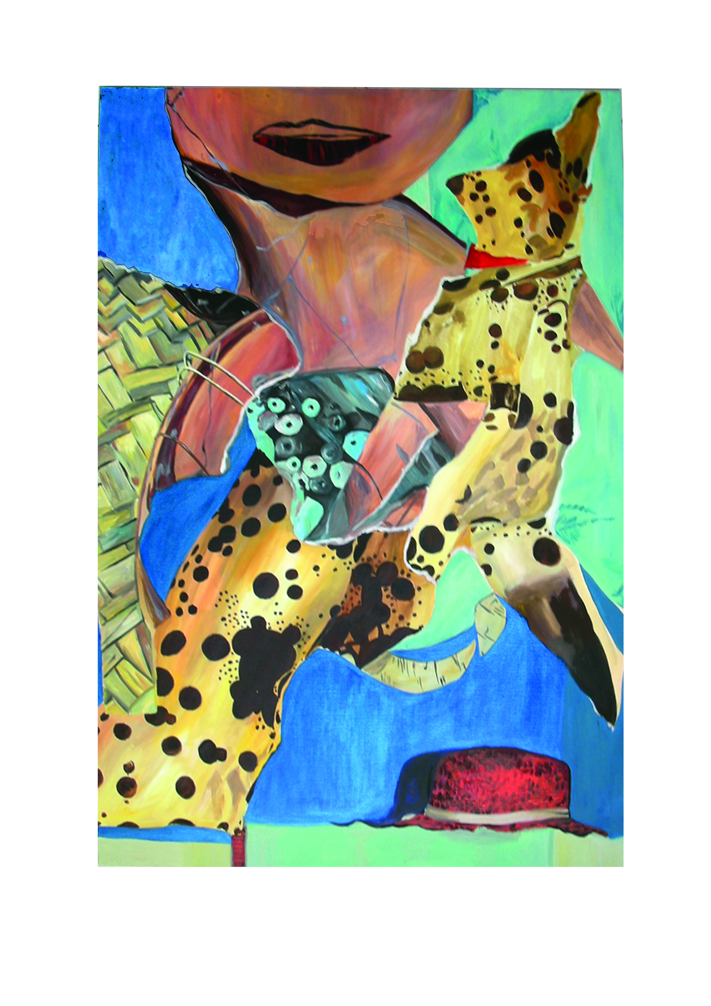 اثر از مجموعه لایه های متضاد از سالومه گل نراقی اثر از مجموعه لایه های متضاد از سالومه گل نراقی