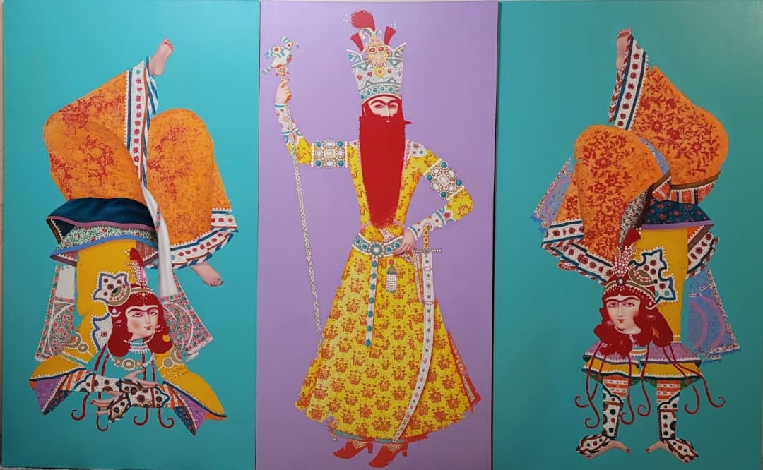 اثر بدون عنوان از هومن بیات اثر بدون عنوان از هومن بیات