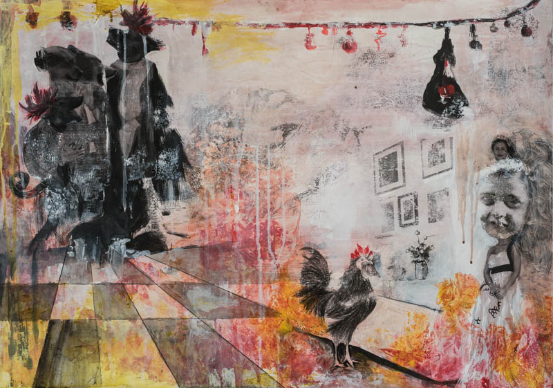 Artwork Abruptness 16 by Oldooz Robatian Artwork Abruptness 16 by Oldooz Robatian