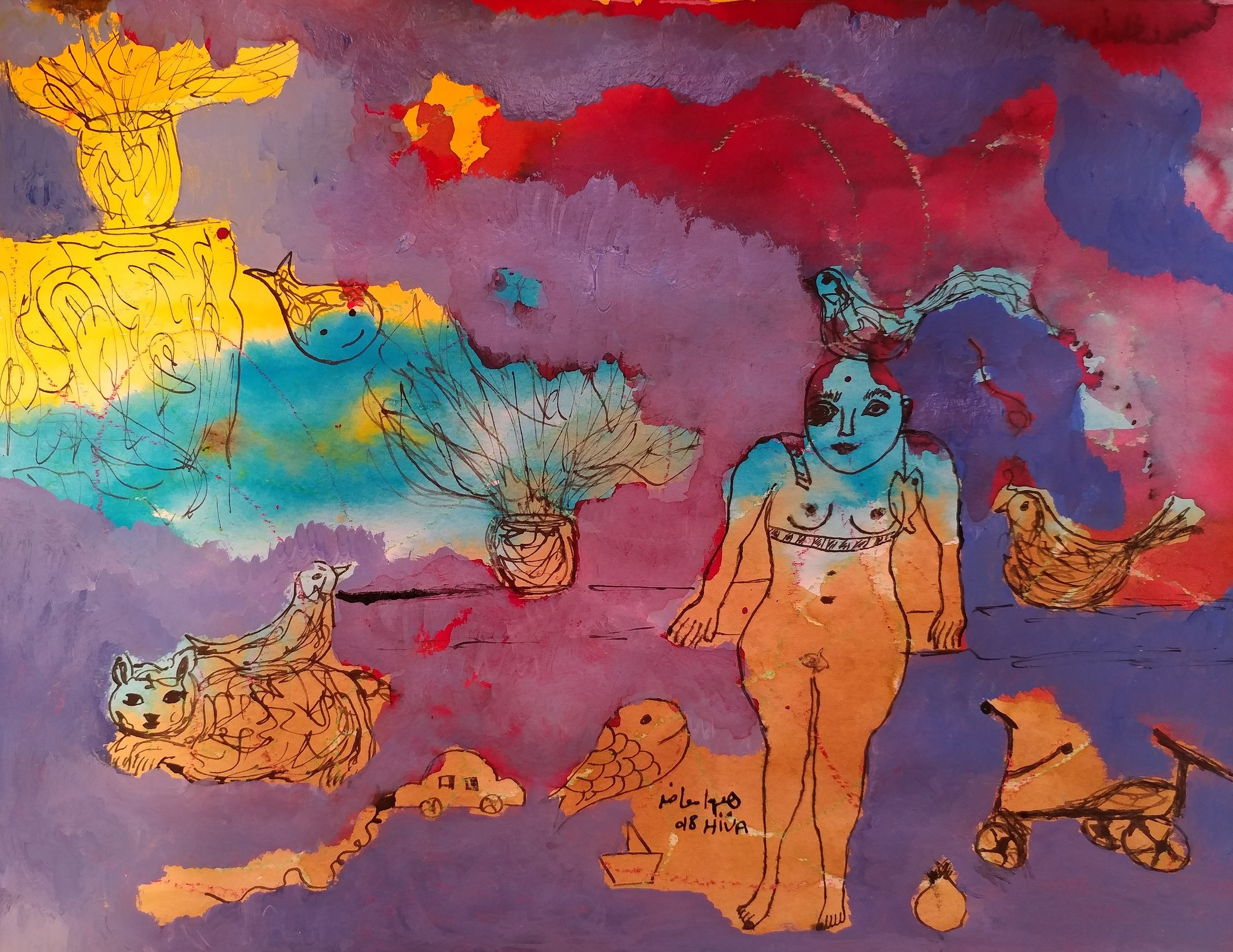 Artwork Life3 by Hiva Moazed Artwork Life3 by Hiva Moazed