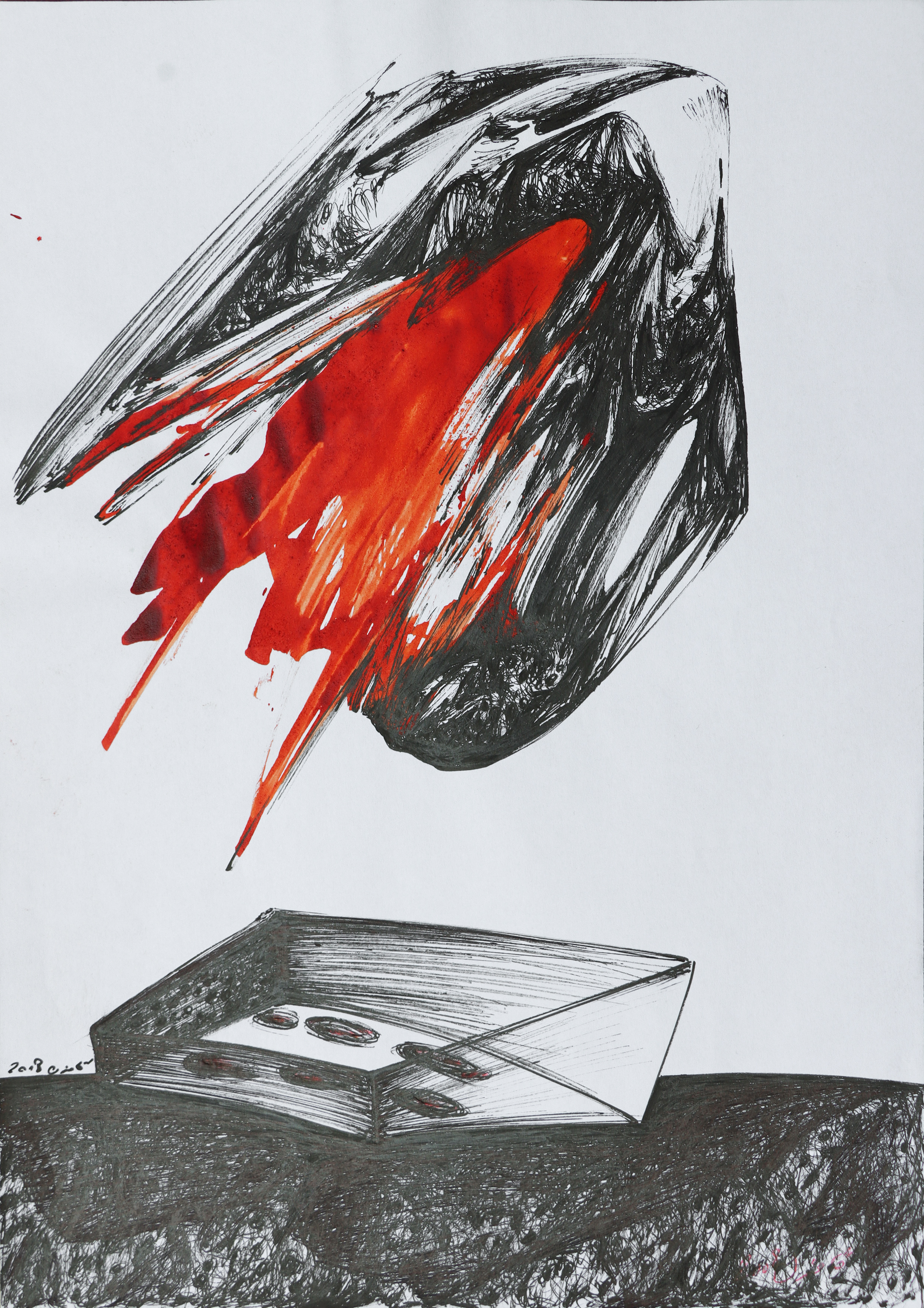 اثر بدون عنوان از فرهاد گاوزن اثر بدون عنوان از فرهاد گاوزن