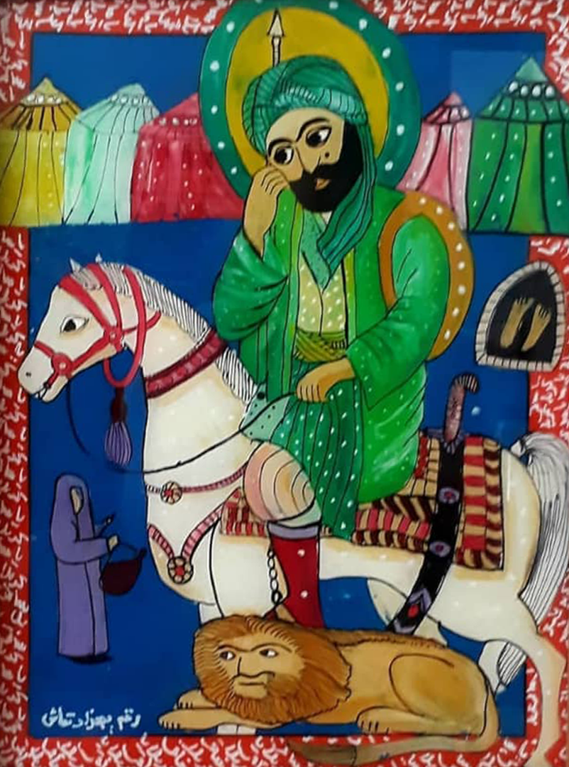 اثر بدون عنوان از بهزاد نقاش اثر بدون عنوان از بهزاد نقاش