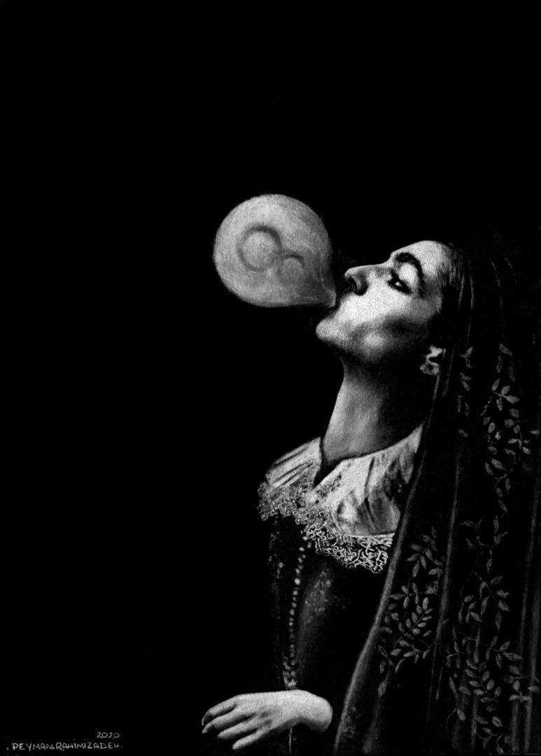 اثر بدون عنوان از پیمان رحیمیزاده اثر بدون عنوان از پیمان رحیمیزاده