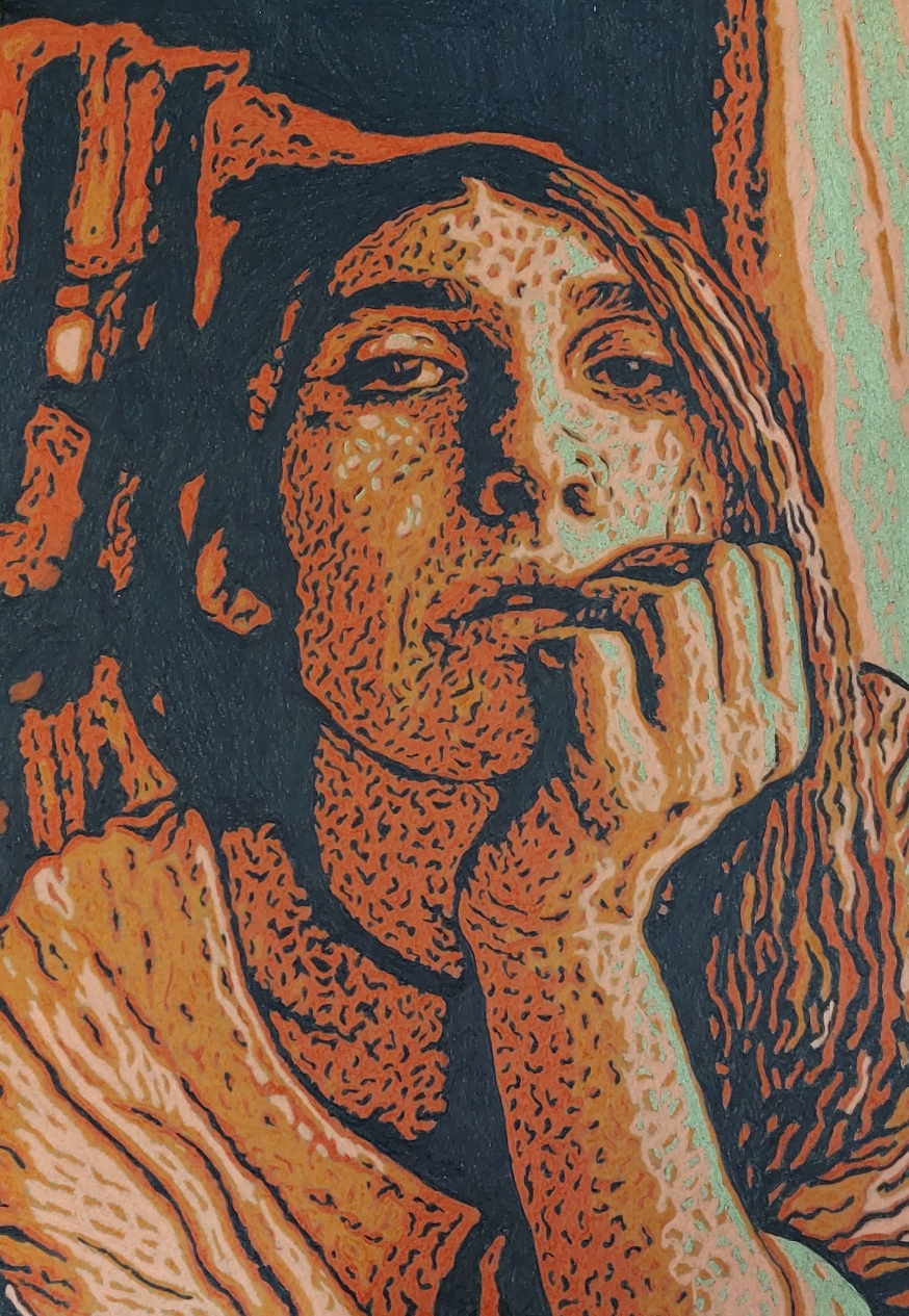 اثر بدون عنوان شانزده چهار از غزاله خوشقدم اثر بدون عنوان شانزده چهار از غزاله خوشقدم