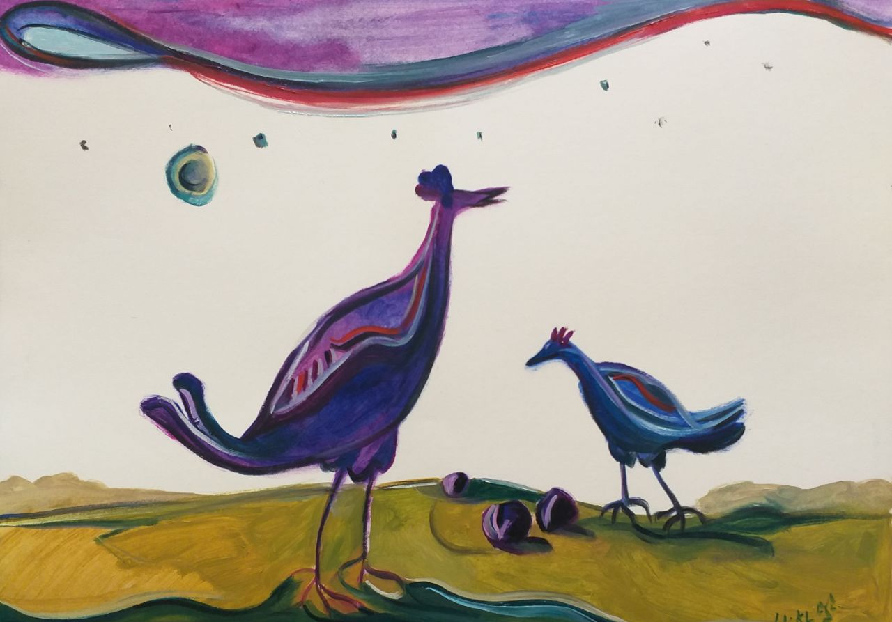 Artwork The plain of silence by Hadi Khani Artwork The plain of silence by Hadi Khani