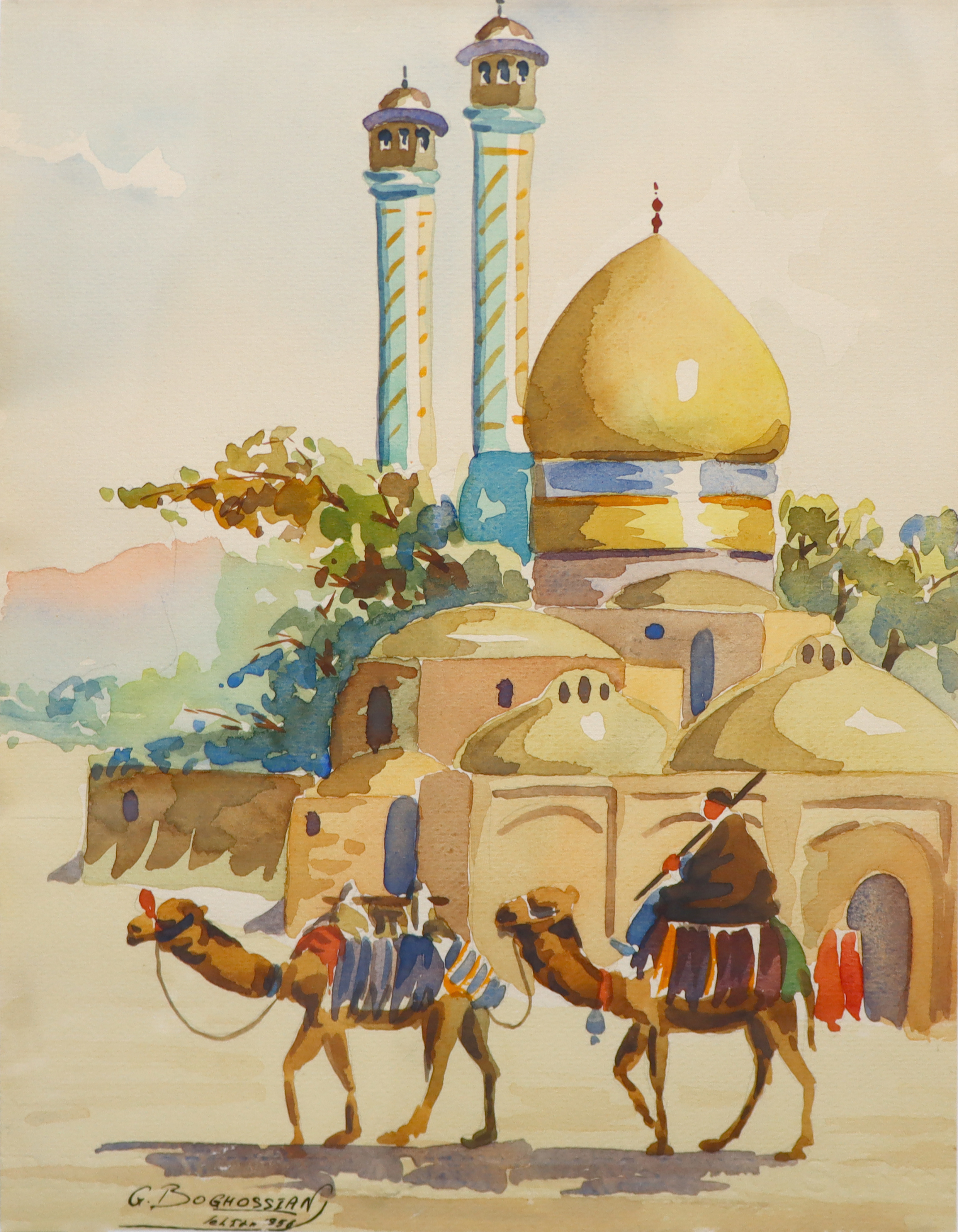 اثر بدون عنوان از گئورگ بوغوسیان اثر بدون عنوان از گئورگ بوغوسیان