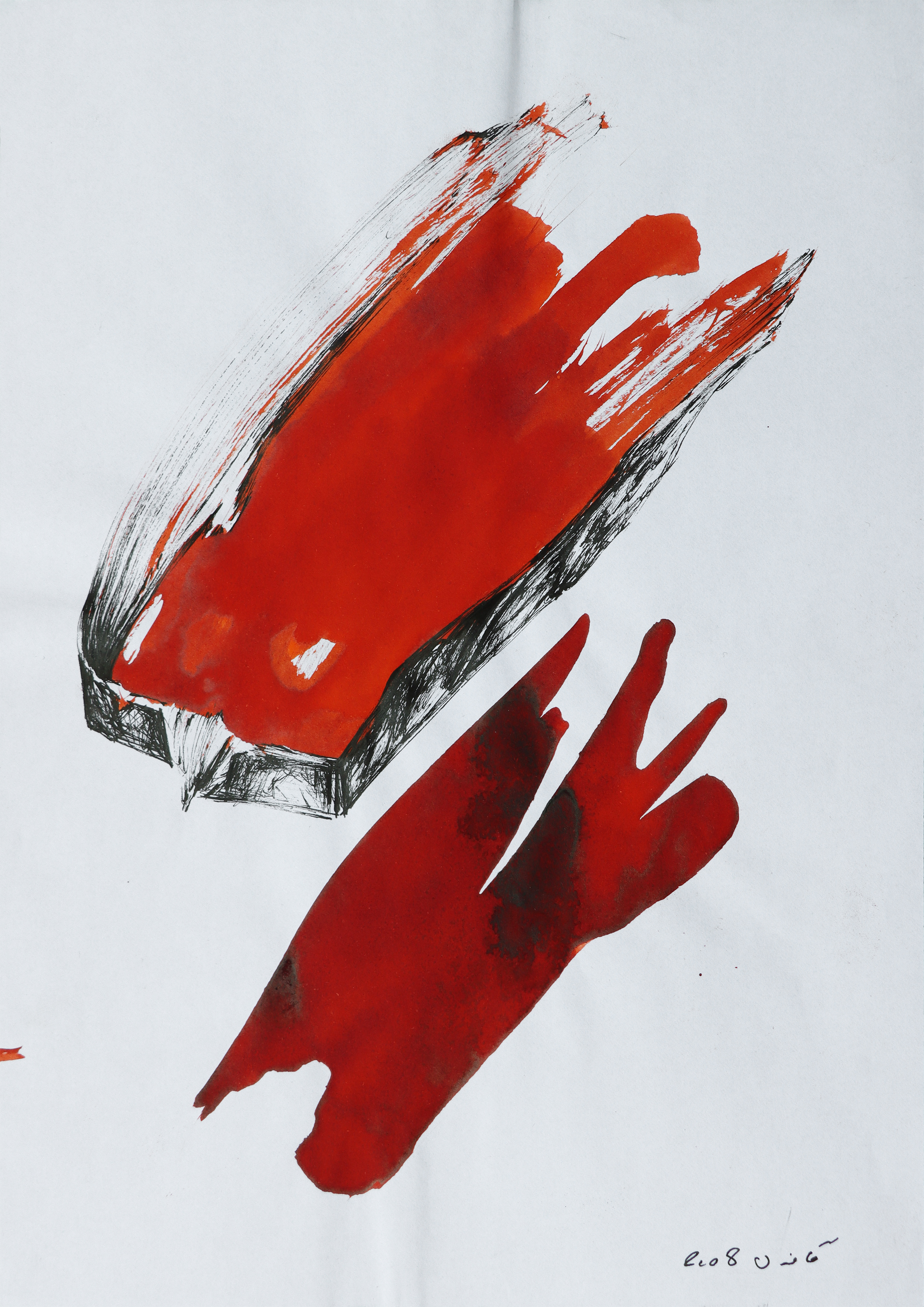 اثر بدون عنوان از فرهاد گاوزن اثر بدون عنوان از فرهاد گاوزن