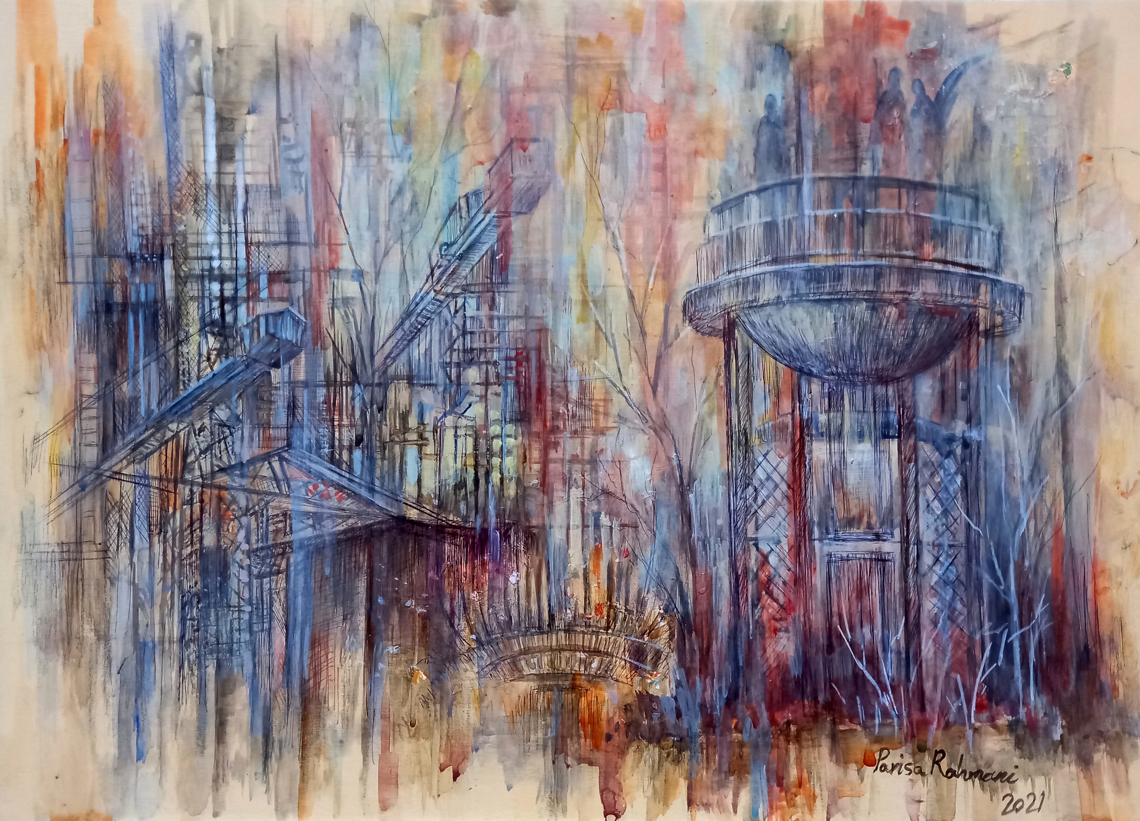 اثر بدون عنوان ۱۷ از پریسا رحمانی اثر بدون عنوان ۱۷ از پریسا رحمانی