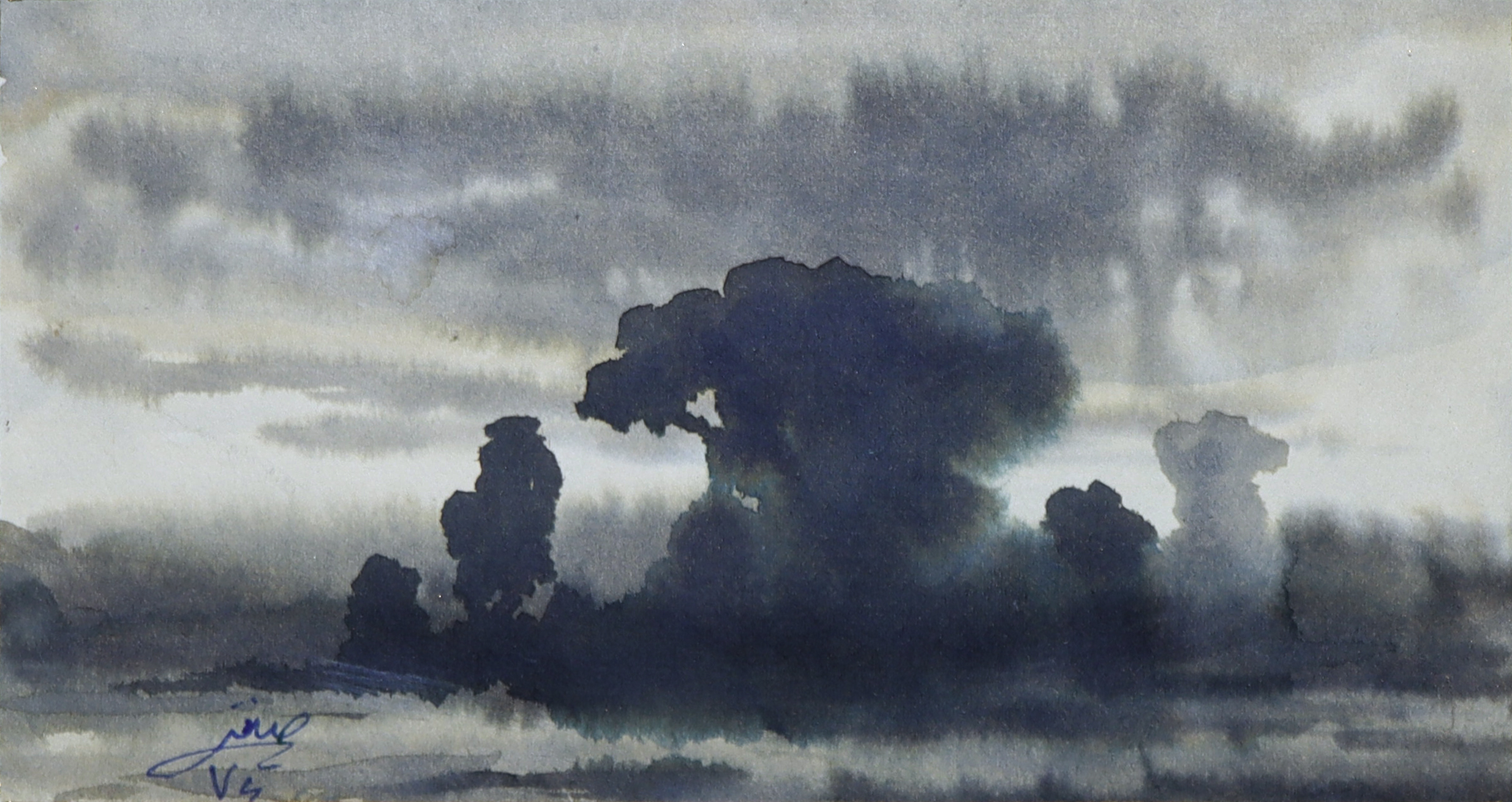 Artwork Untitled by Aliakbar Sanati Artwork Untitled by Aliakbar Sanati