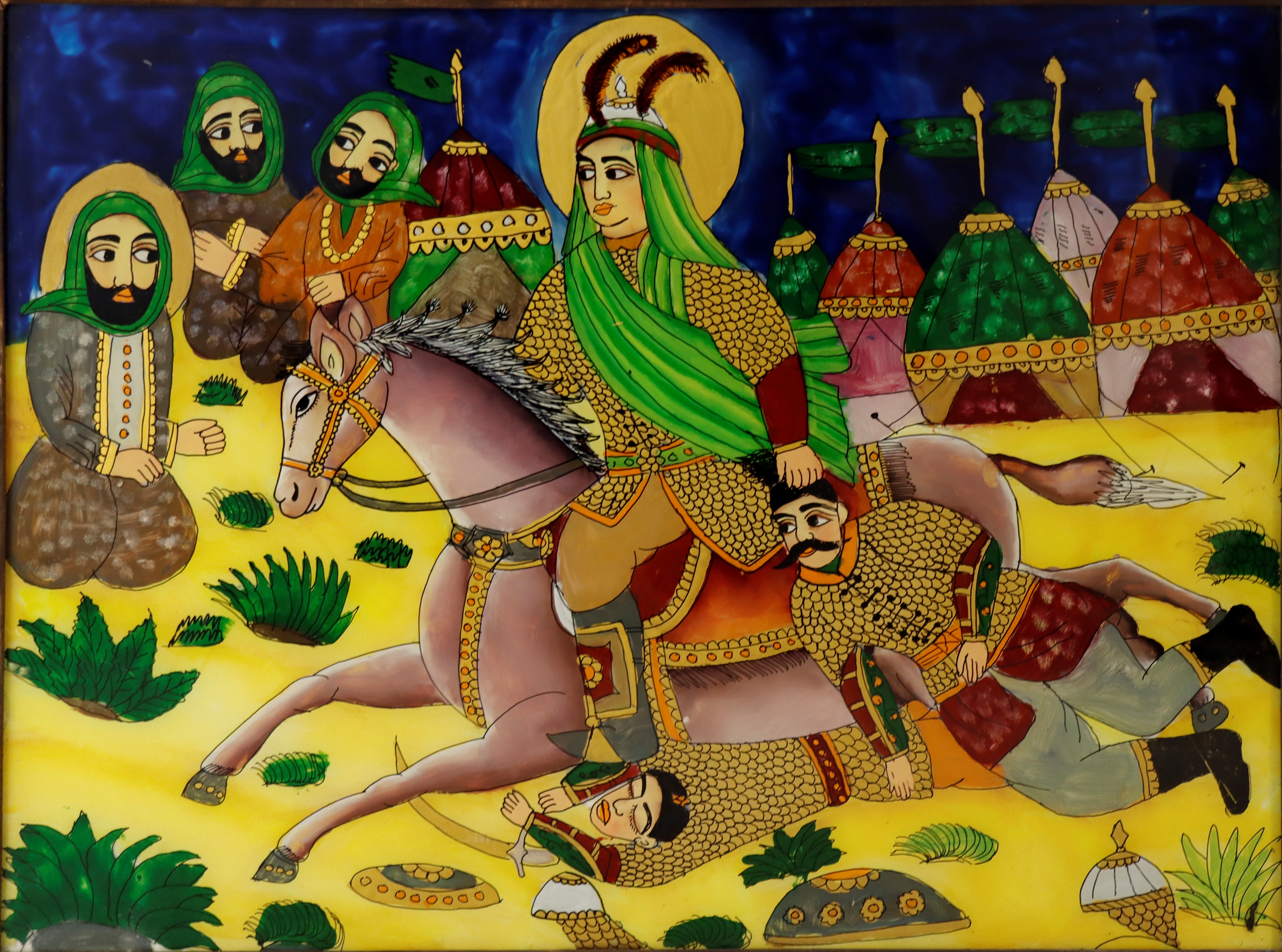 اثر بدون عنوان از نقاشان پشت شیشه اثر بدون عنوان از نقاشان پشت شیشه