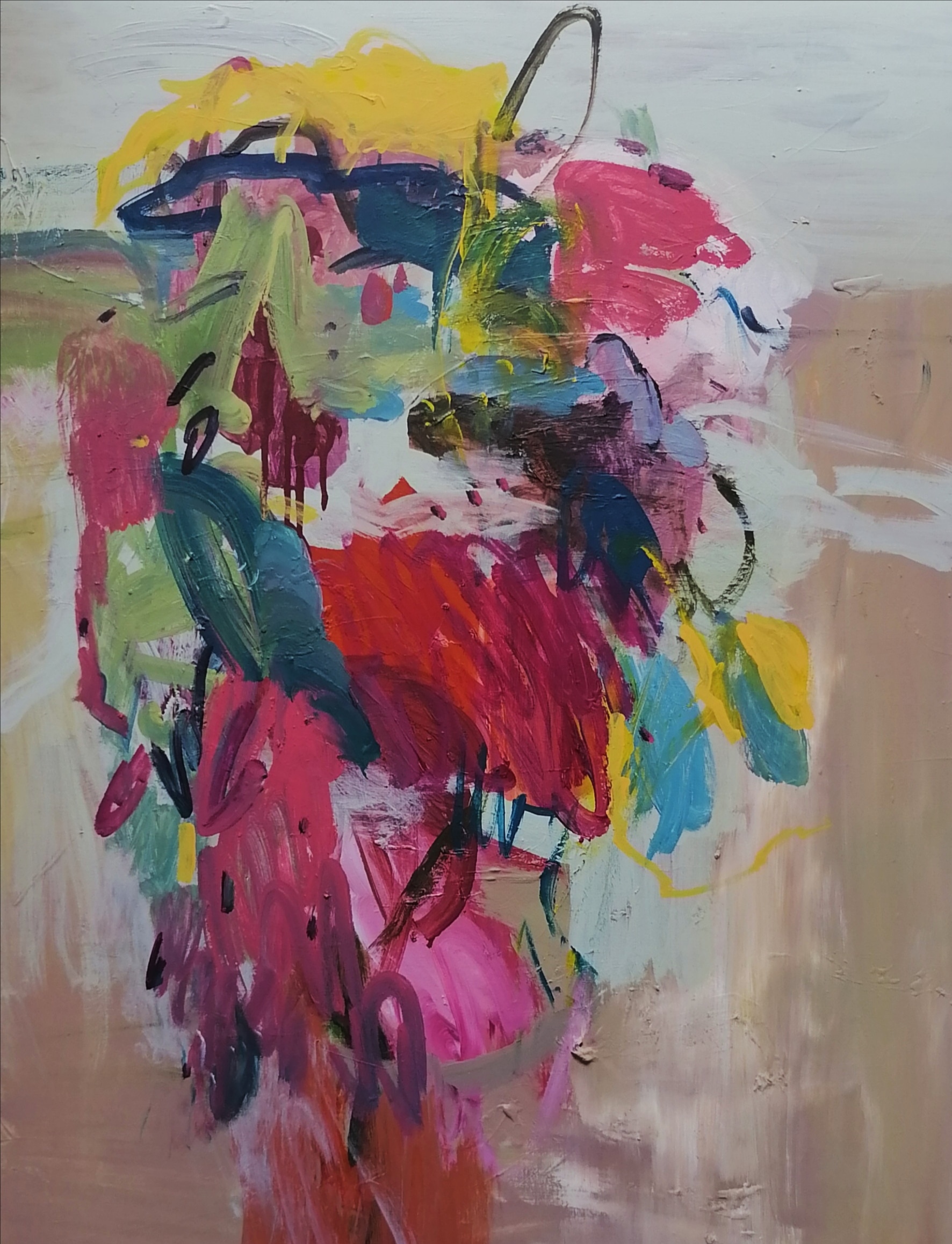 Artwork Flowers with the breeze by Firouzeh Bakhtiari Artwork Flowers with the breeze by Firouzeh Bakhtiari