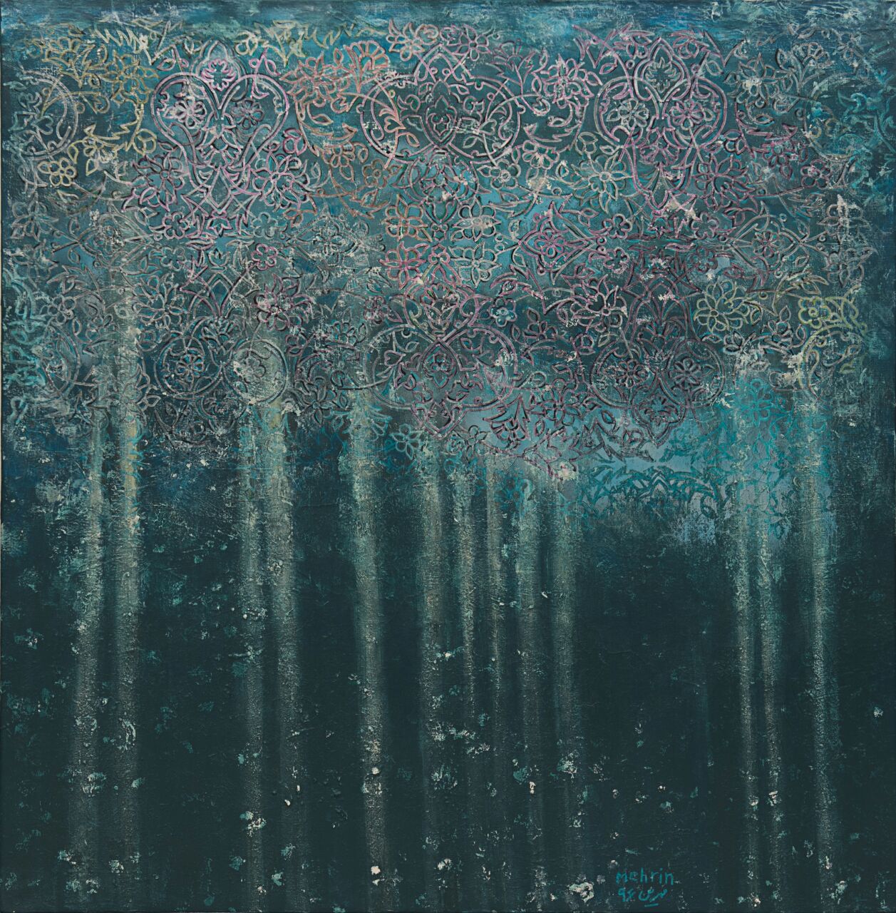 اثر بدون عنوان از مهرین مختاری اثر بدون عنوان از مهرین مختاری