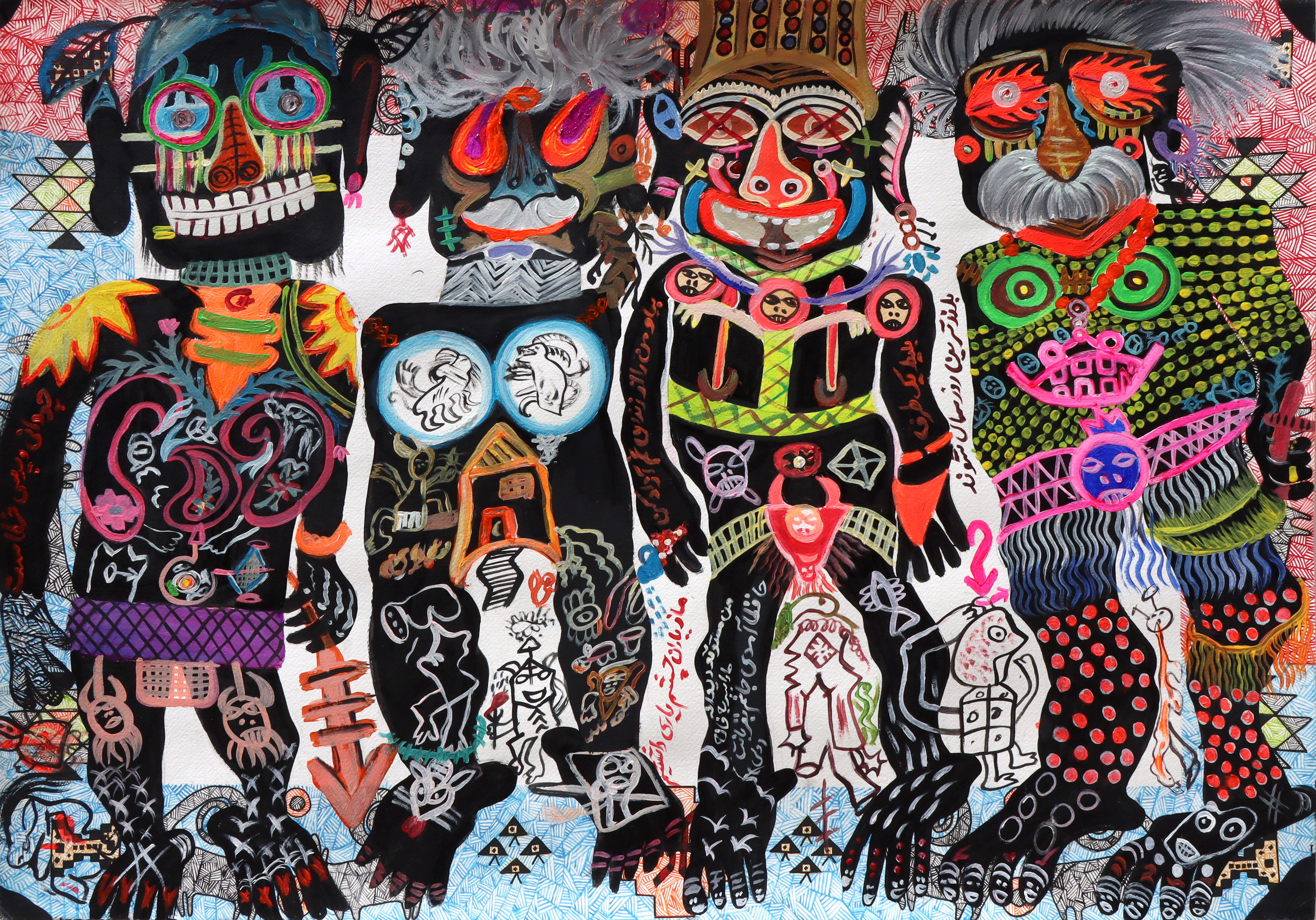 اثر بدون عنوان از محمد حسین آریایی اثر بدون عنوان از محمد حسین آریایی