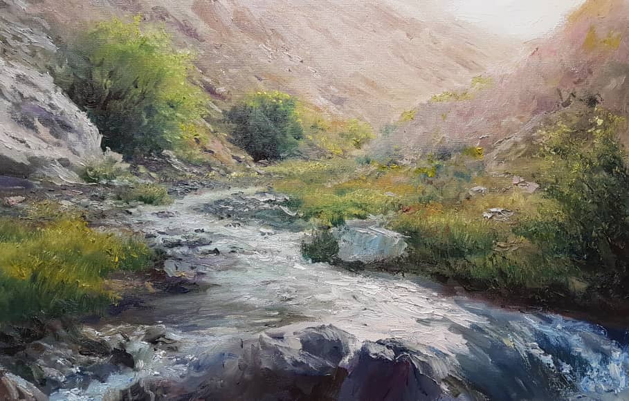 Artwork Spring afternoon by Faramarz Mokhtarpour Artwork Spring afternoon by Faramarz Mokhtarpour