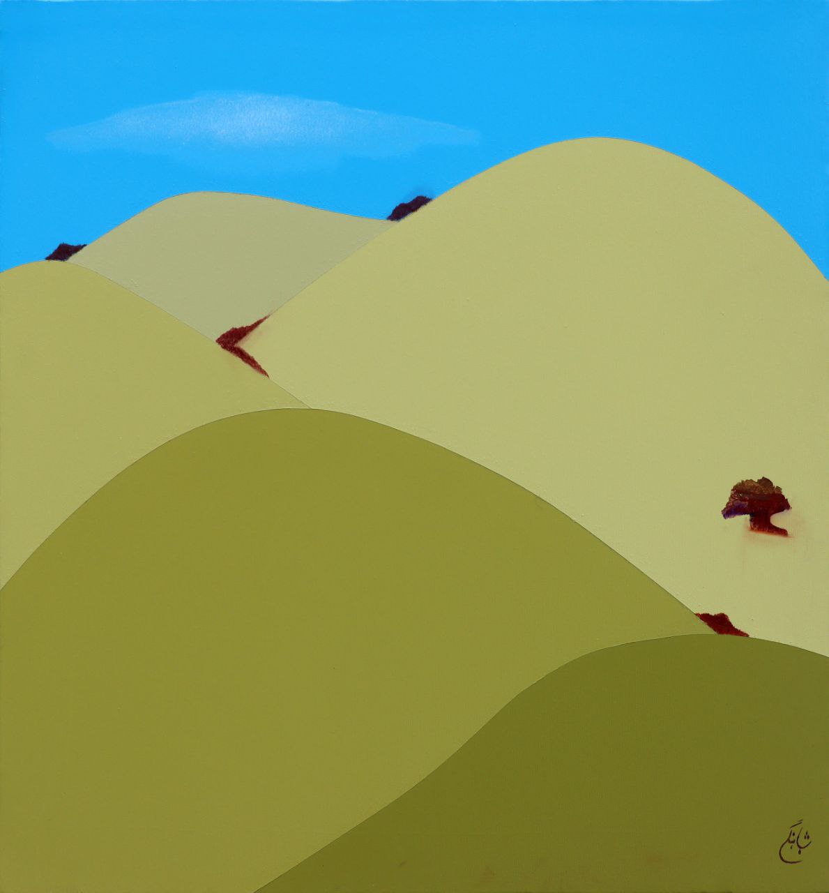 Artwork Untitled by Jalal Shabahangi Artwork Untitled by Jalal Shabahangi