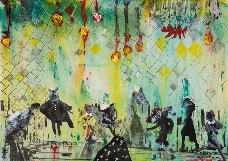 Artwork Abruptness 4 by Oldooz Robatian Artwork Abruptness 4 by Oldooz Robatian