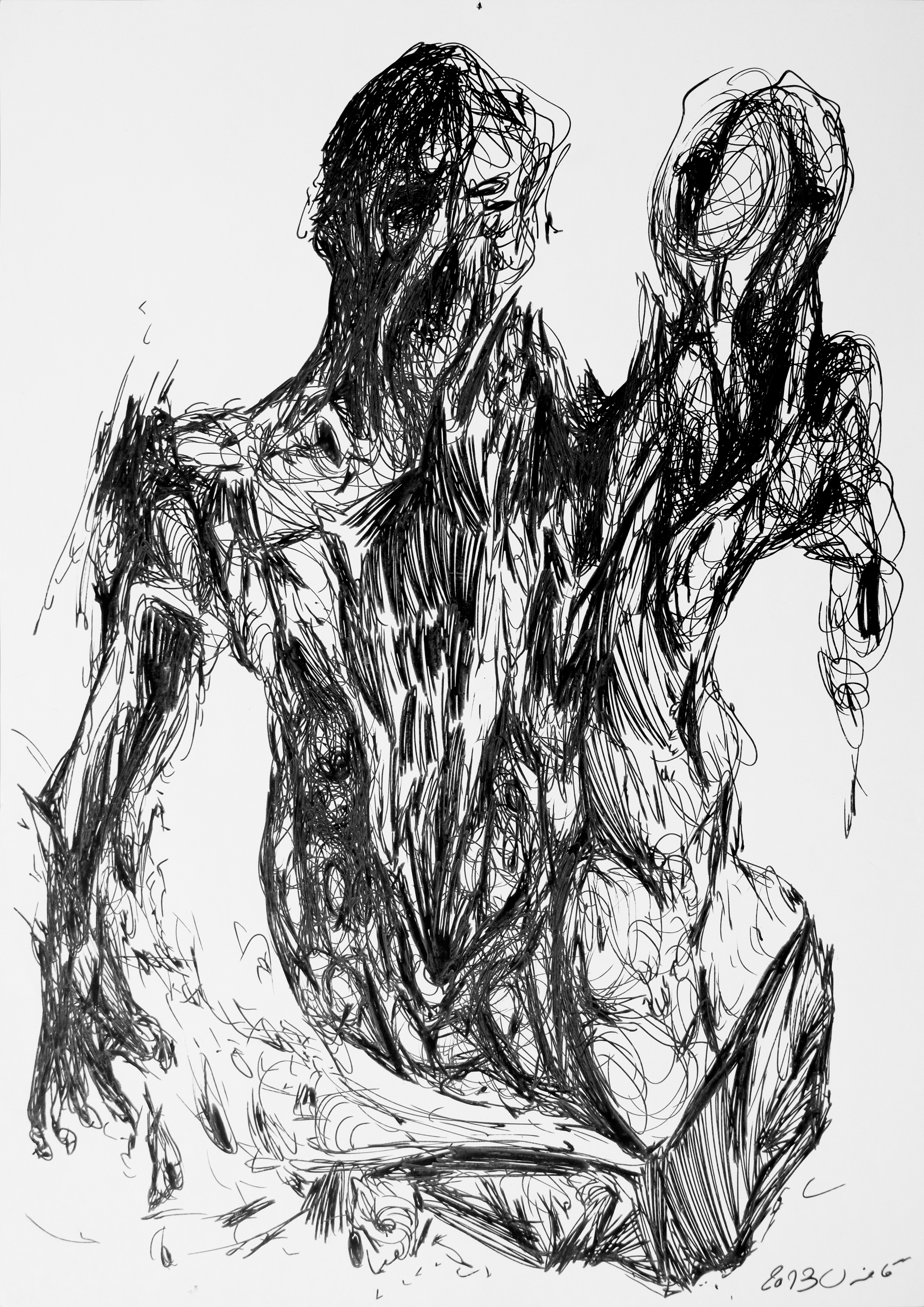 اثر بدون عنوان از فرهاد گاوزن اثر بدون عنوان از فرهاد گاوزن