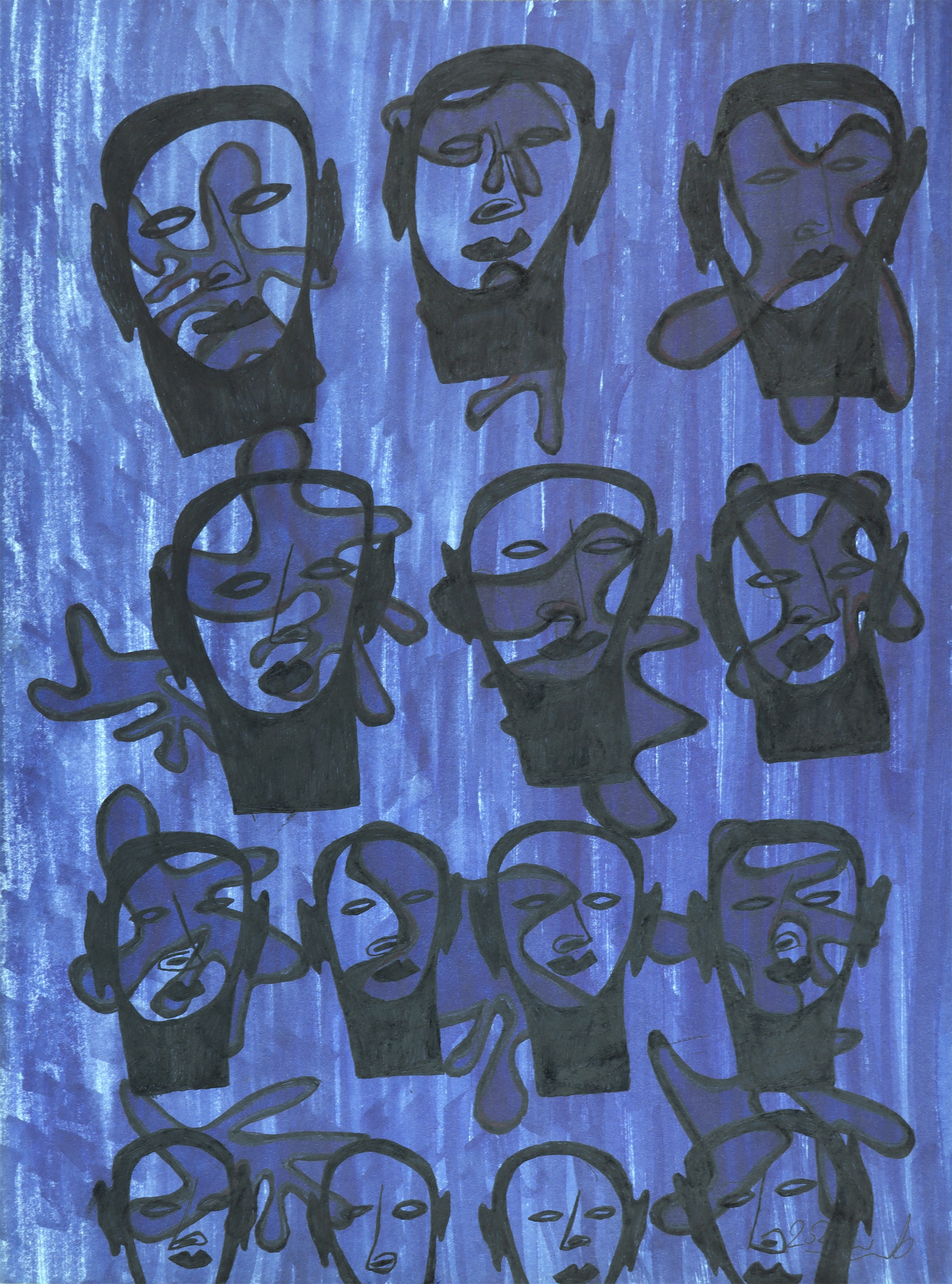 اثر بدون عنوان از حسین طادی اثر بدون عنوان از حسین طادی