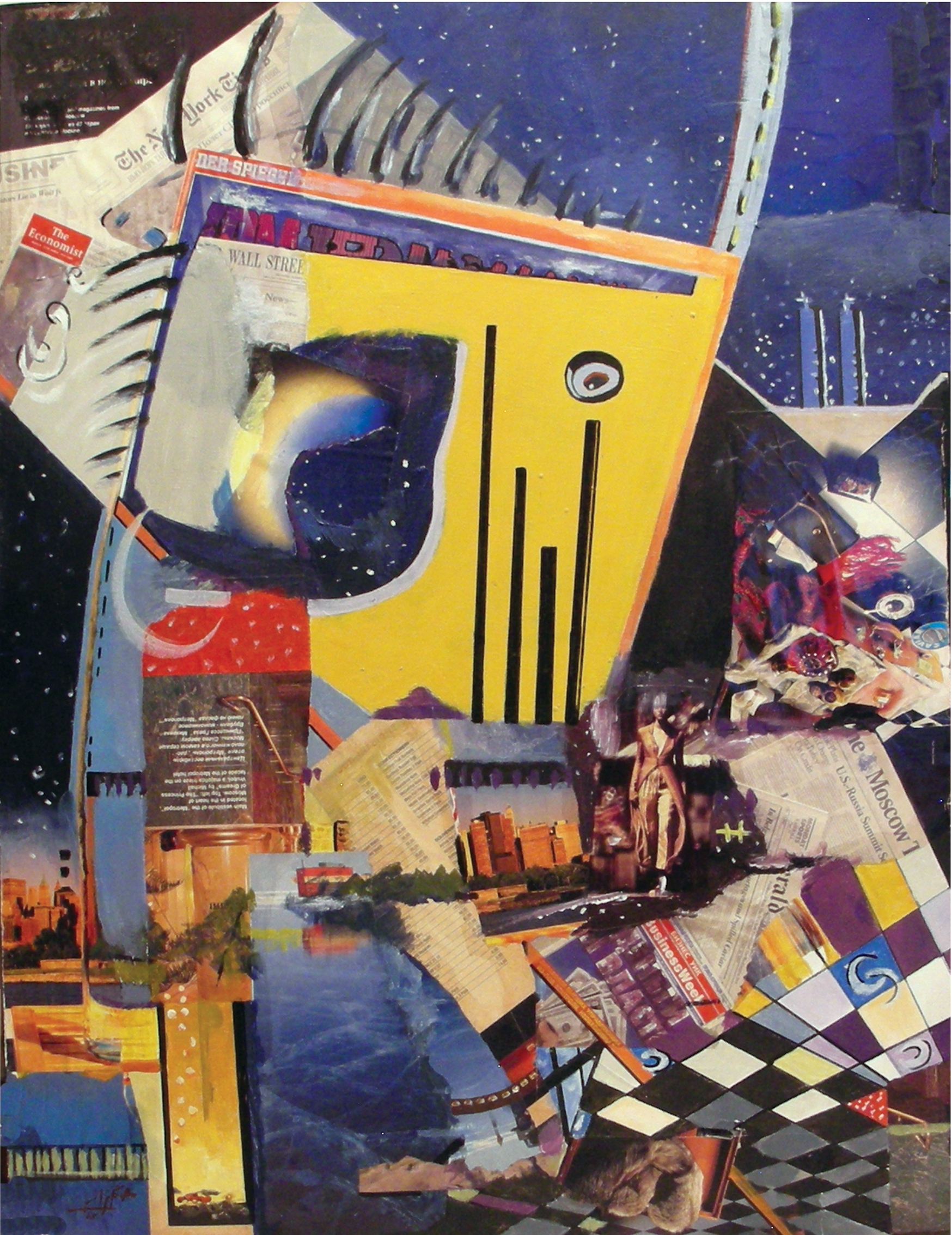 Artwork night walk by Saloomeh Golnaraghi Artwork night walk by Saloomeh Golnaraghi