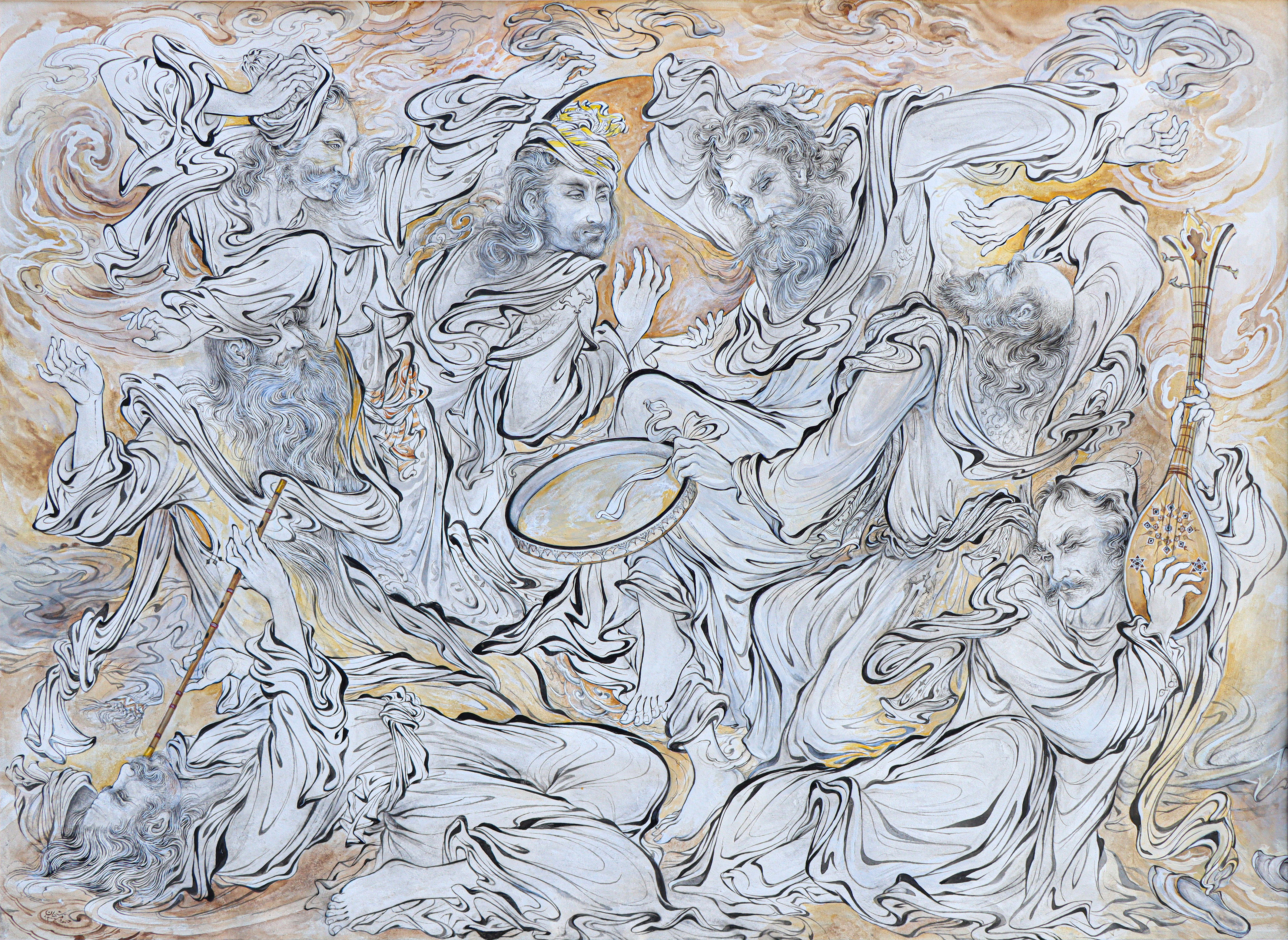 Artwork Untitled by Mahmoud farshchian Artwork Untitled by Mahmoud farshchian