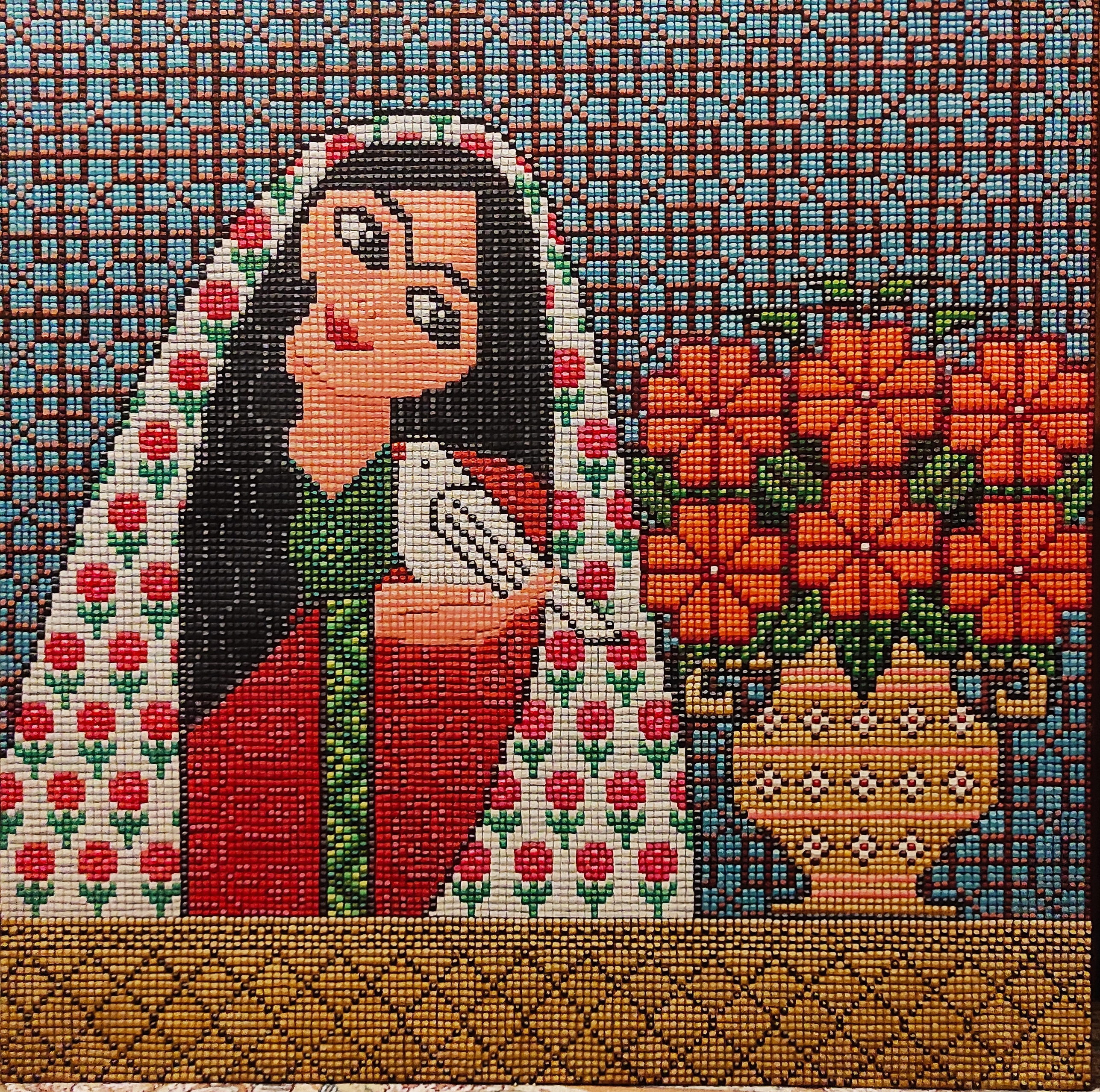 Artwork ،East laidy by Parvin Fattahizadeh Artwork ،East laidy by Parvin Fattahizadeh