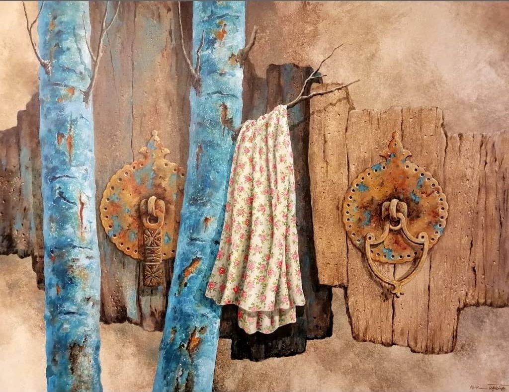 اثر بدون عنوان از بهمن نیکو اثر بدون عنوان از بهمن نیکو