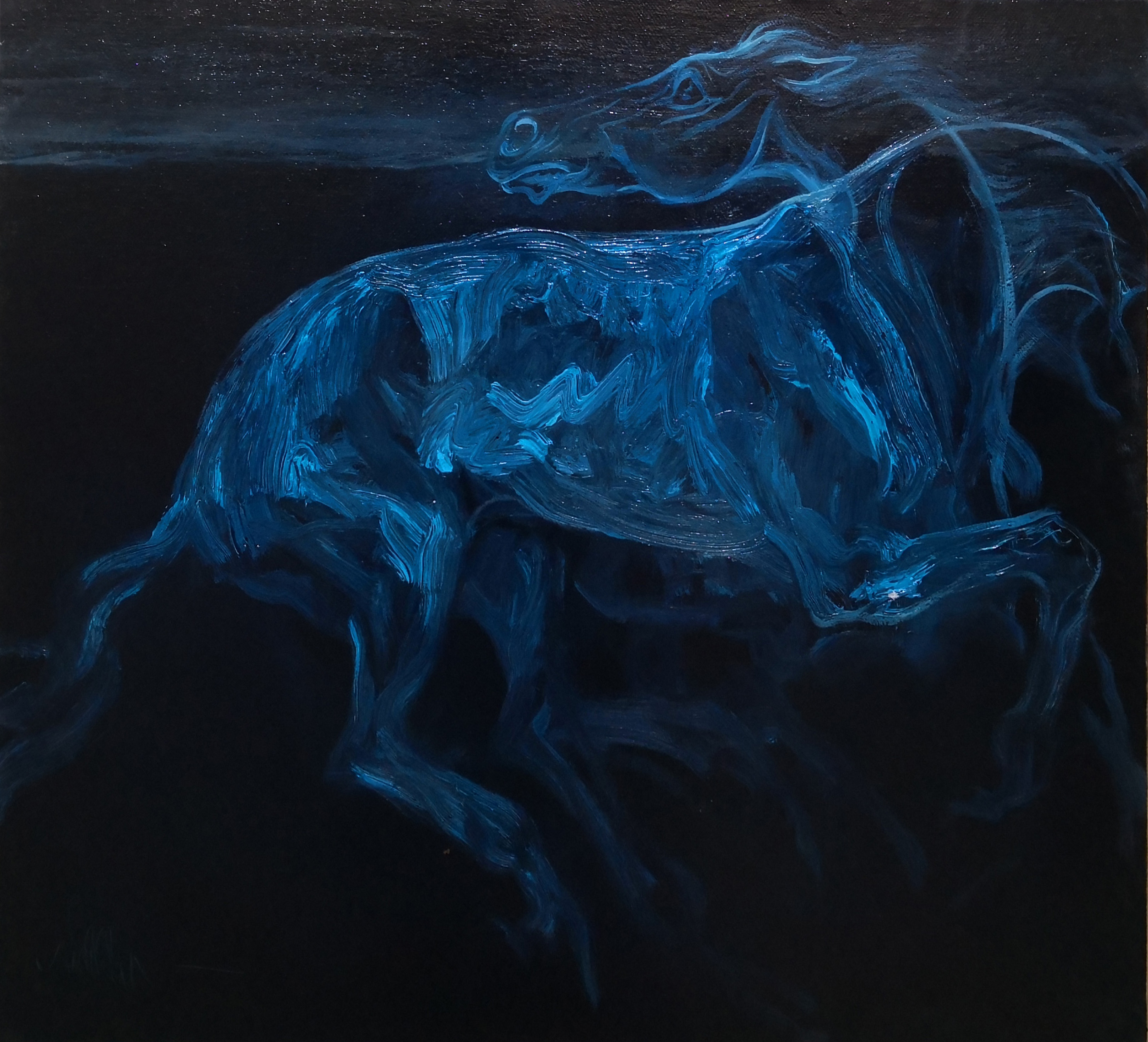 اثر بدون عنوان از حسن روح الامین اثر بدون عنوان از حسن روح الامین