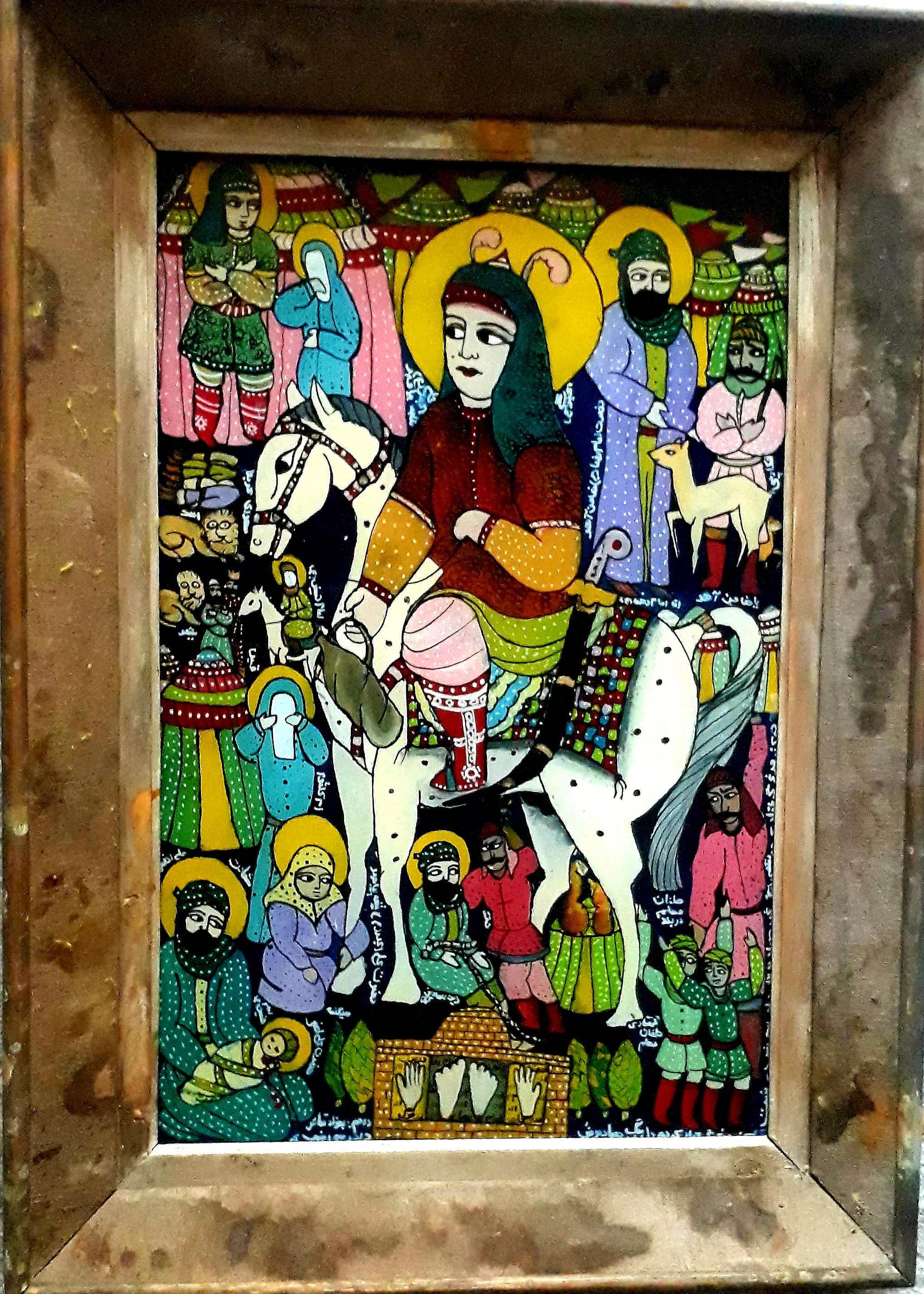 اثر شمایل علی اکبر (ع) از بهزاد نقاش اثر شمایل علی اکبر (ع) از بهزاد نقاش