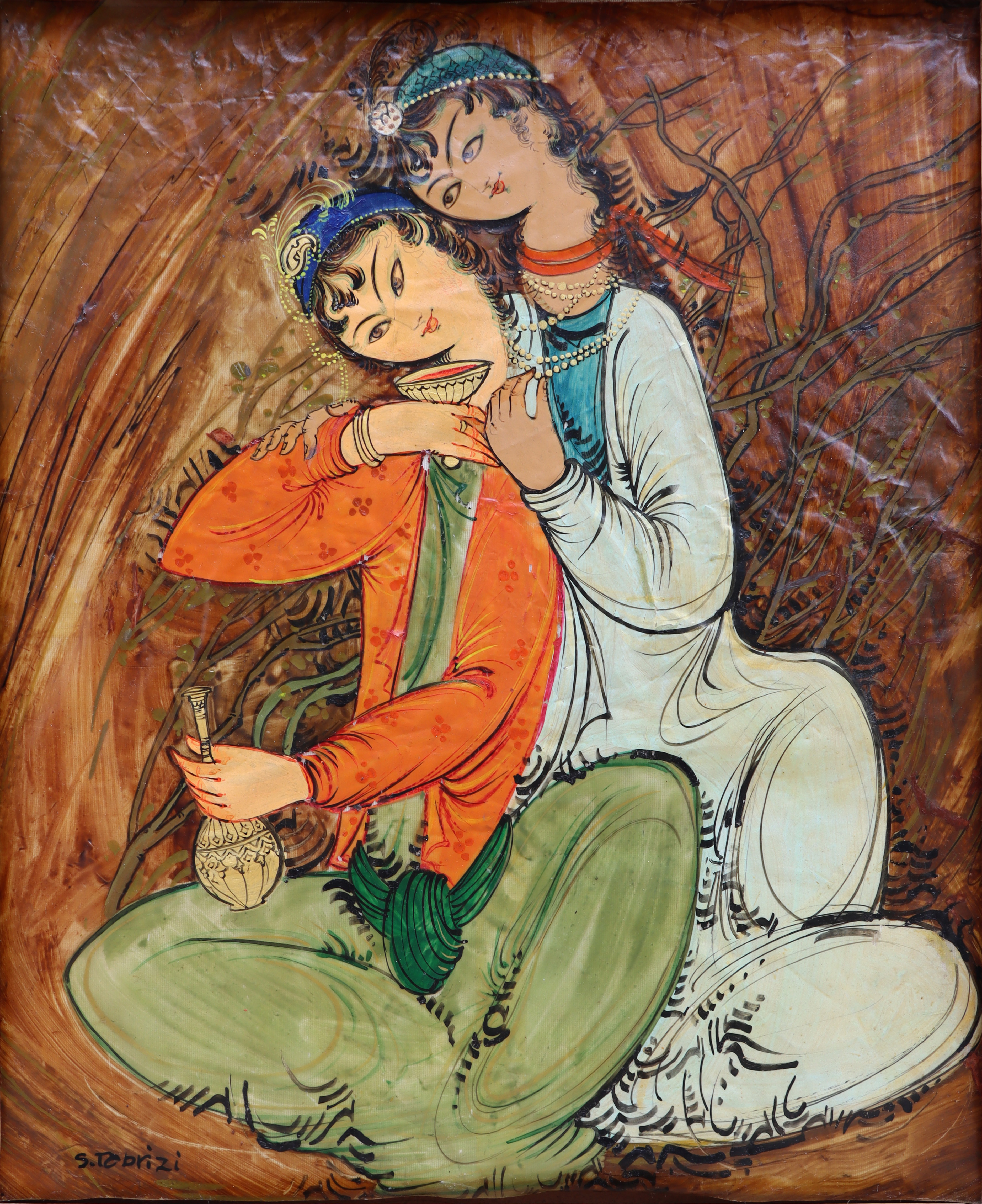 اثر بدون عنوان از صادق تبریزی اثر بدون عنوان از صادق تبریزی