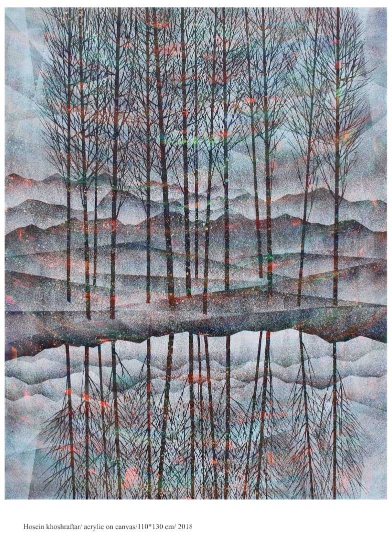 اثر بدون عنوان از حسین خوش رفتار اثر بدون عنوان از حسین خوش رفتار