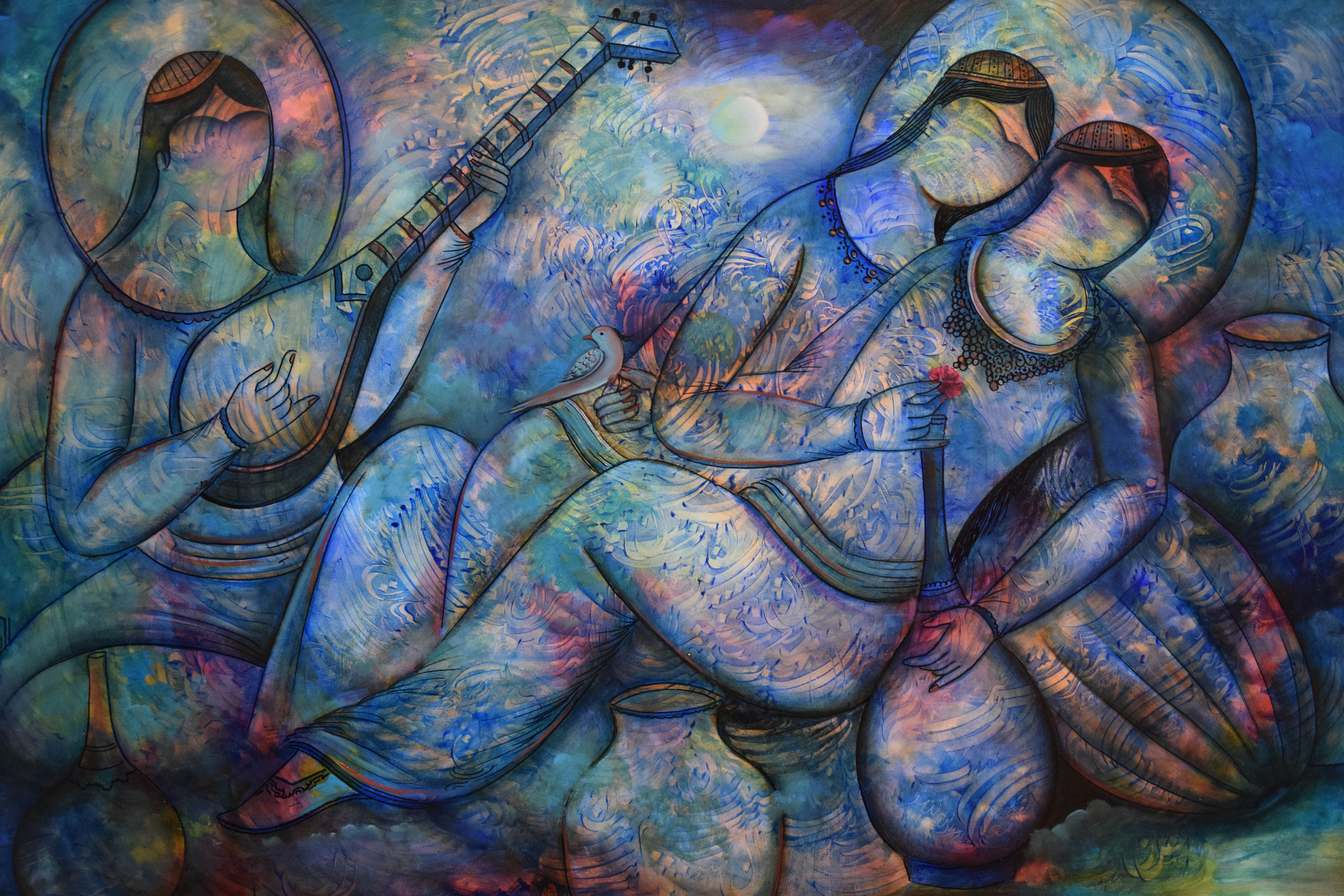 اثر لیلی و مجنون از عبدالله رحیمی اثر لیلی و مجنون از عبدالله رحیمی