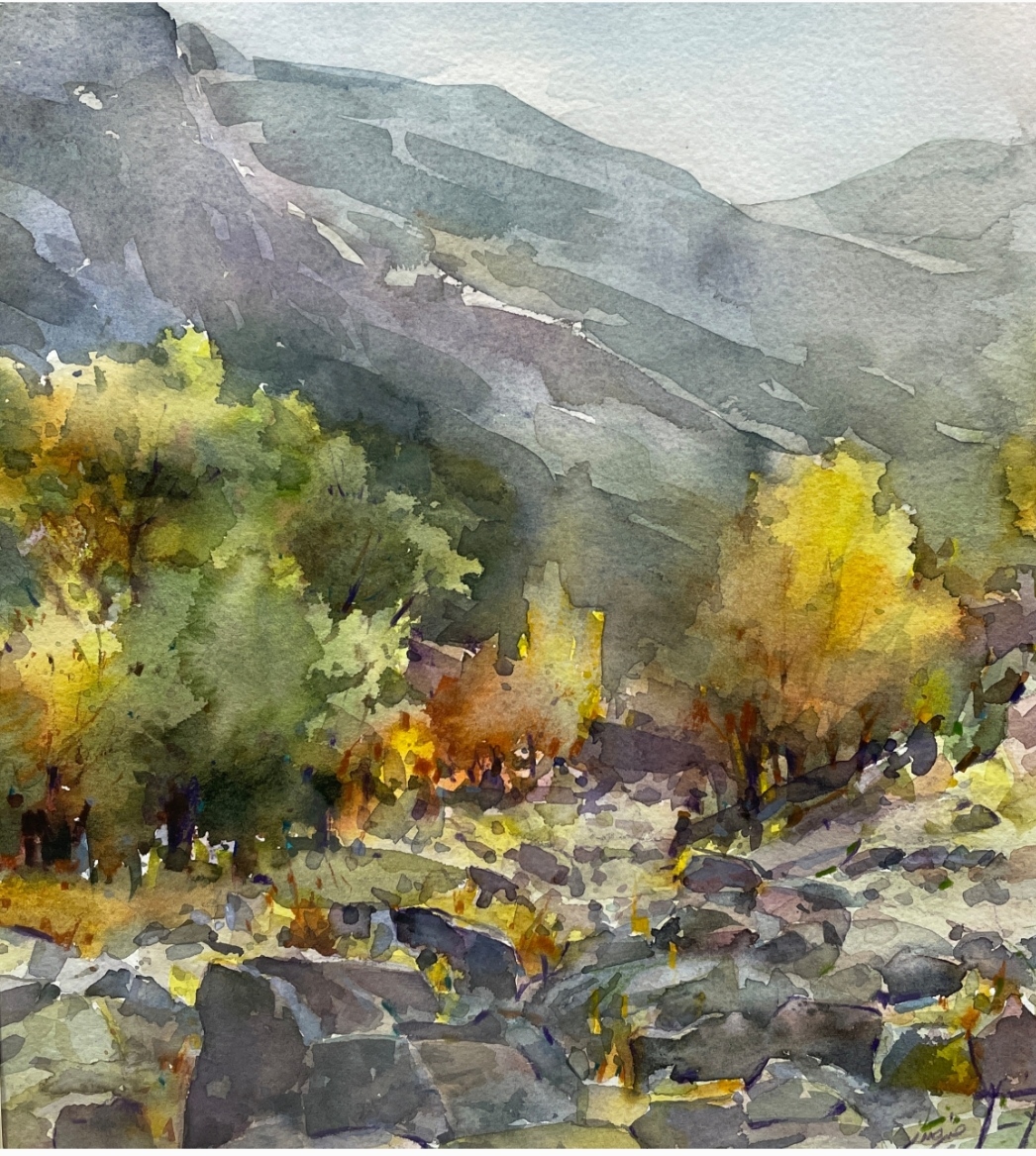 اثر اطراف سرعین از علیرضا حسینی صدر اثر اطراف سرعین از علیرضا حسینی صدر