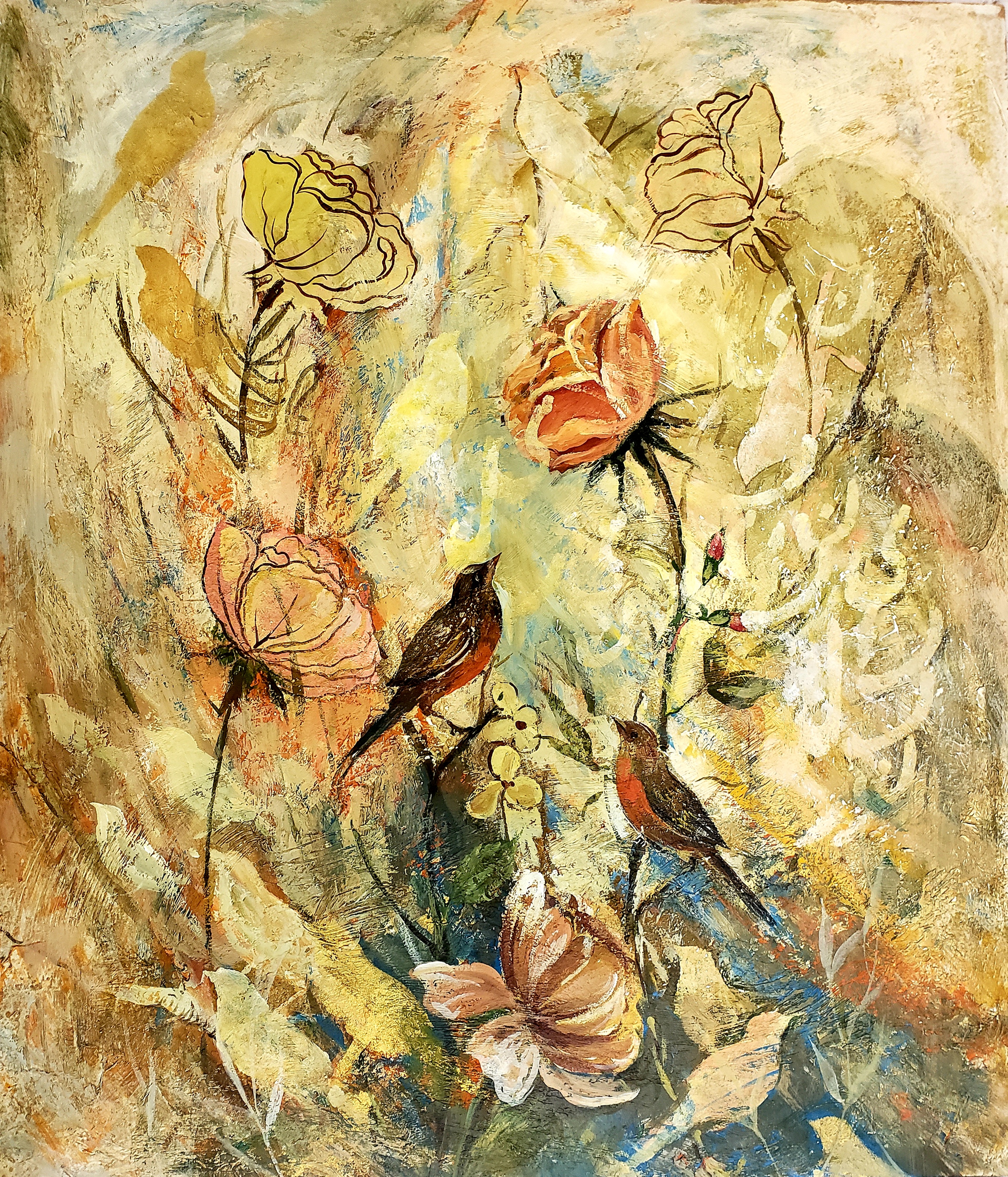 اثر گل مرغ از محمد جواد طاهرخانی اثر گل مرغ از محمد جواد طاهرخانی