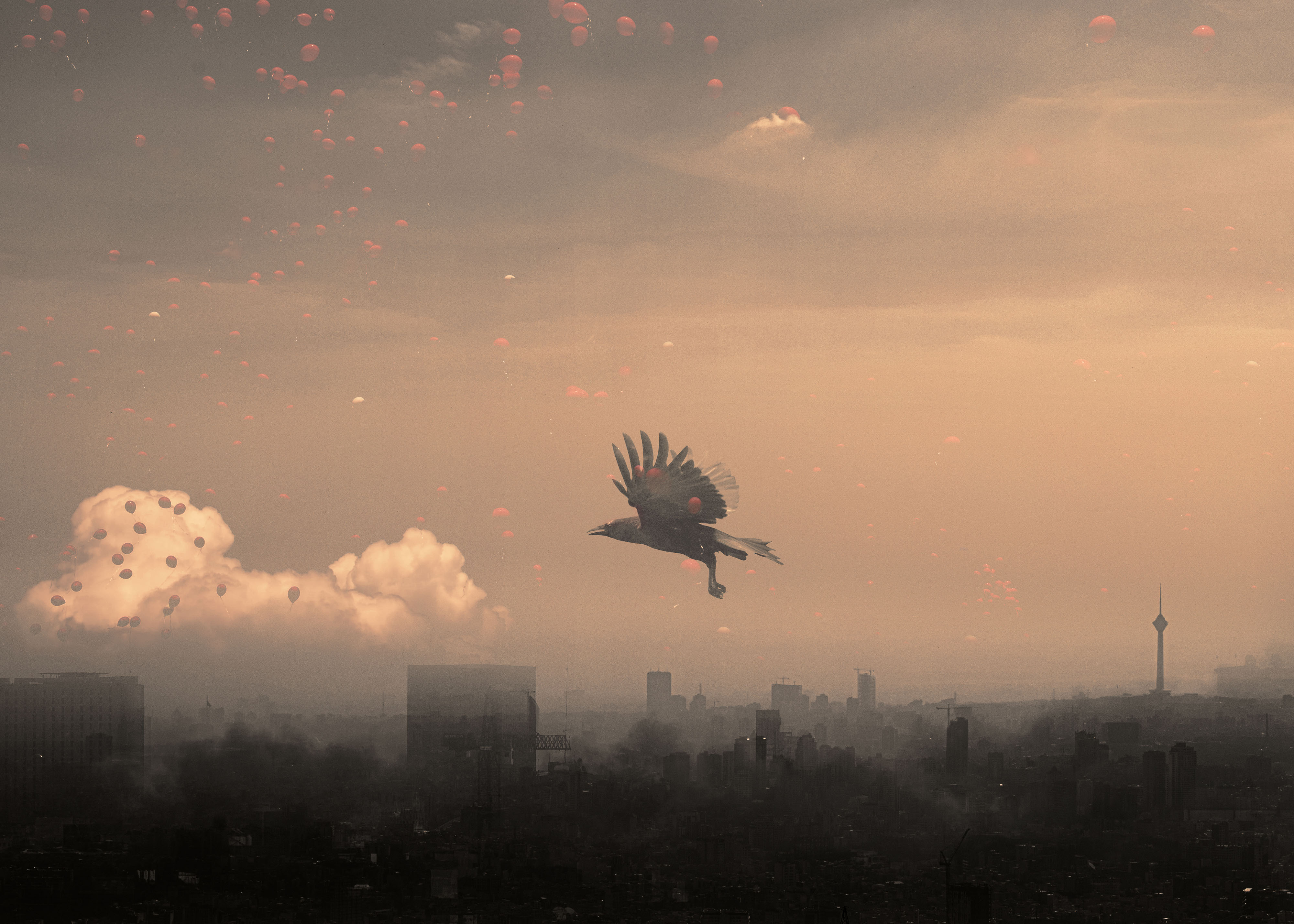 Artwork city of wishes by Katrin Nazari Artwork city of wishes by Katrin Nazari