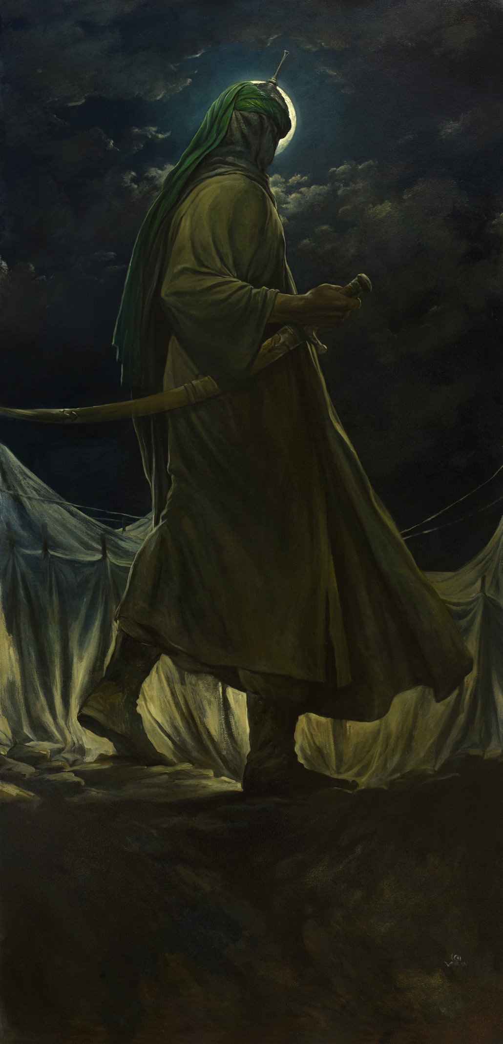 Artwork I am the army of unarmed tents 2019 by Hasan roholamin Artwork I am the army of unarmed tents 2019 by Hasan roholamin