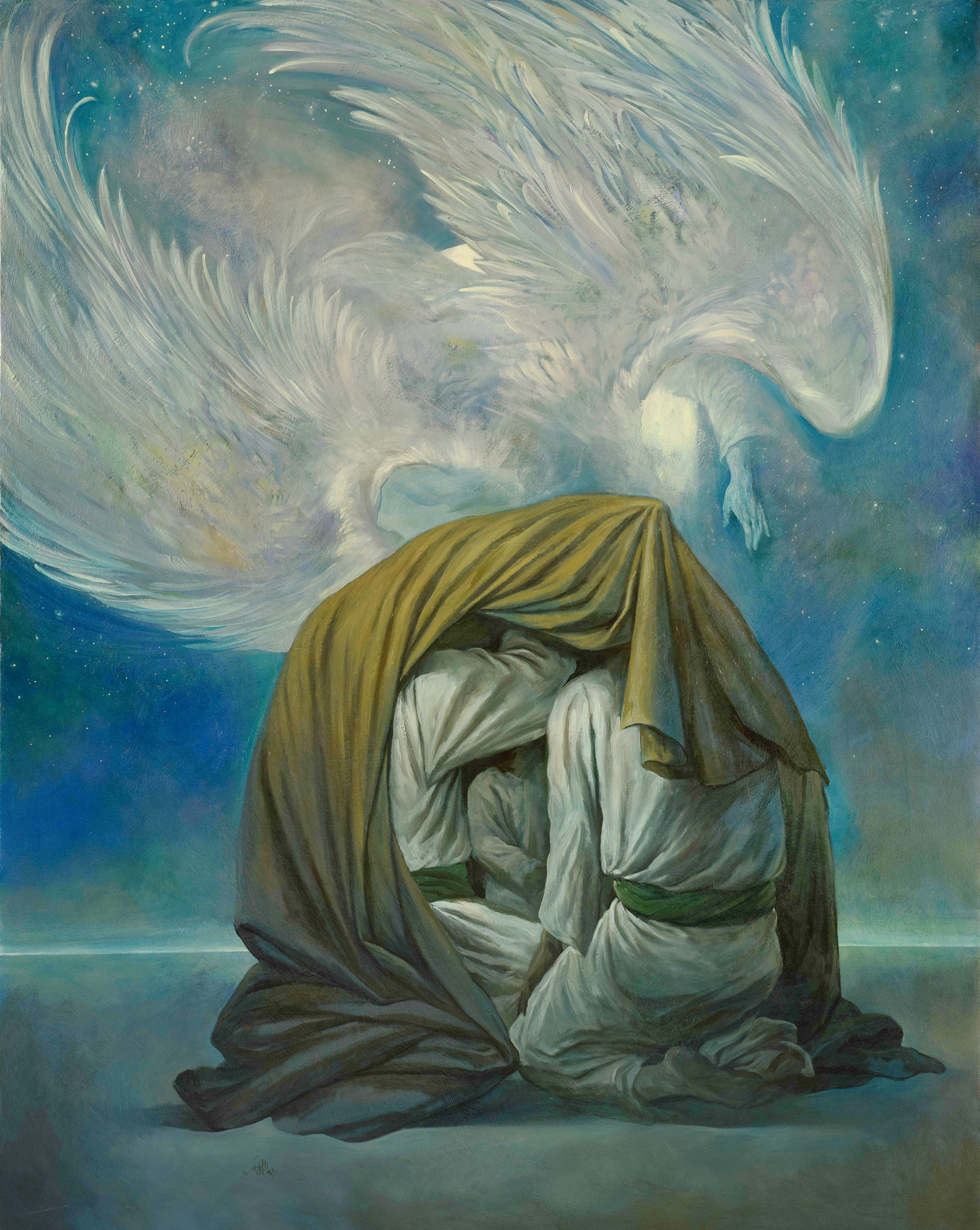 Artwork the people of the Cloak 2019 by Hasan roholamin Artwork the people of the Cloak 2019 by Hasan roholamin