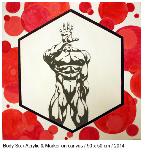 Artwork body six by Masoud Naddafi Artwork body six by Masoud Naddafi