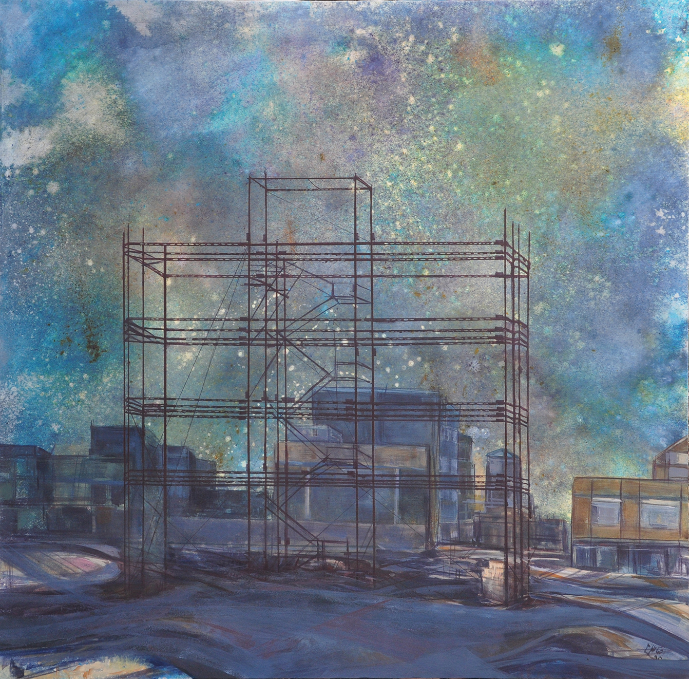 Artwork Number three from the home collection by reza talebi Artwork Number three from the home collection by reza talebi