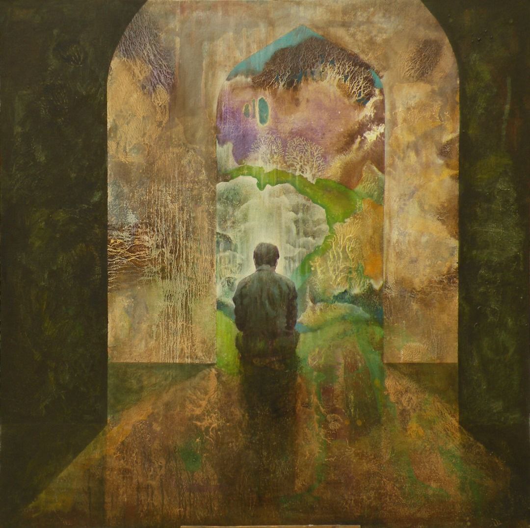 Artwork facing the forest by kareem eskandari Artwork facing the forest by kareem eskandari